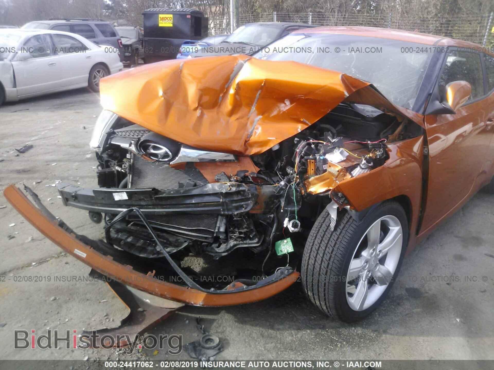 2012 HYUNDAI VELOSTER - VIN: KMHTC6AD7CU020845 - Фото 6