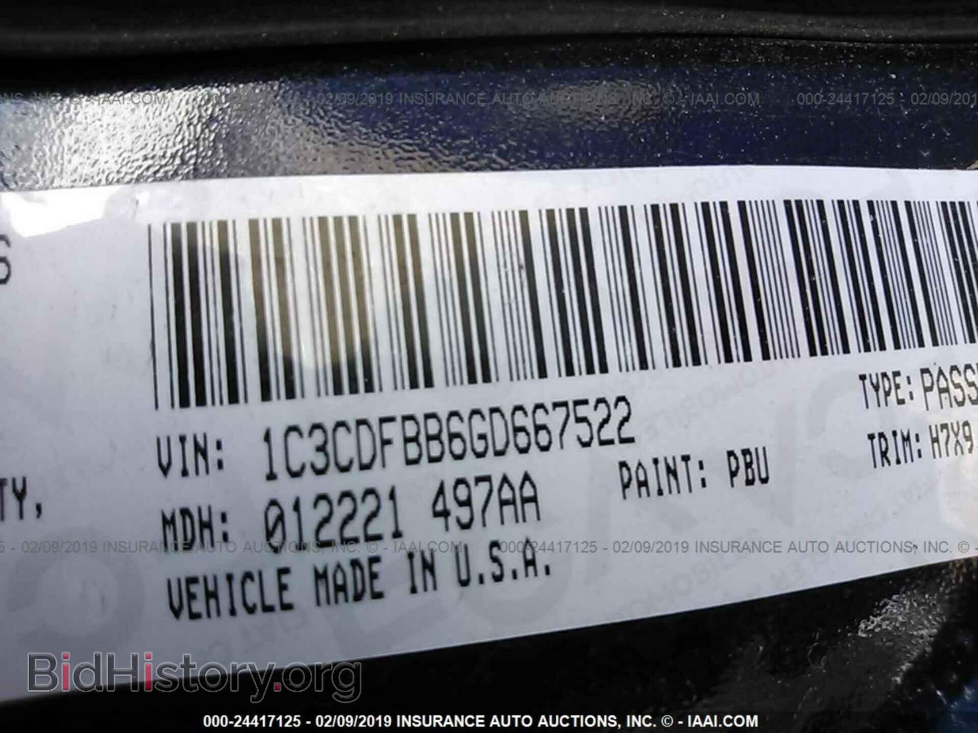 2016 DODGE DART - VIN: 1C3CDFBB6GD667522 - Photo 9