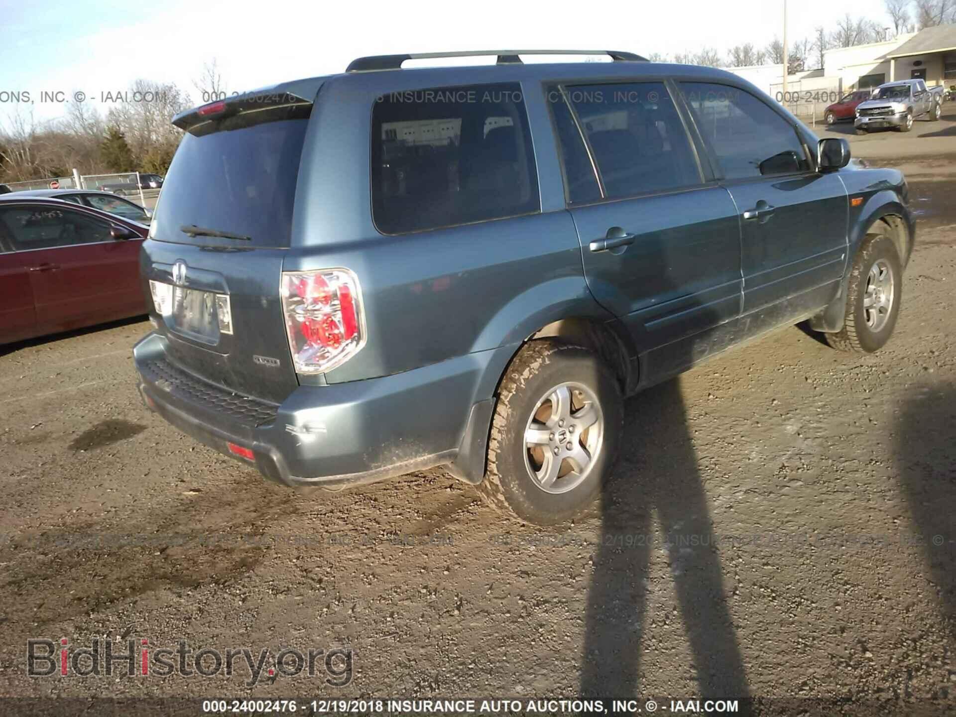 2006 HONDA PILOT - VIN: 5FNYF18526B021210 - Фото 4