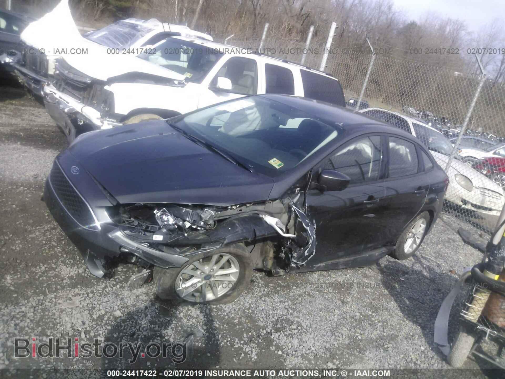 2018 FORD FOCUS - VIN: 1FADP3F22JL285412 - Фото 2