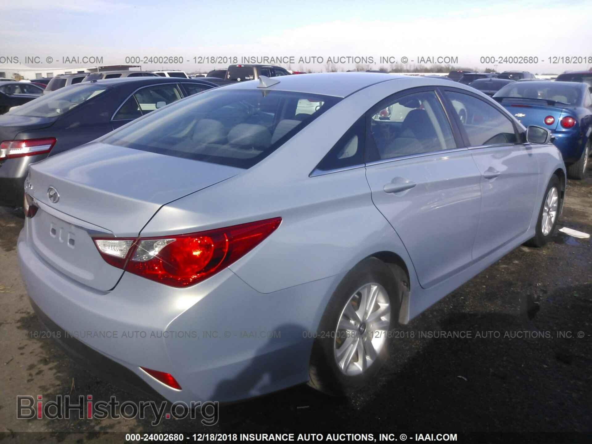 2014 HYUNDAI SONATA - VIN: 5NPEB4AC0EH891448 - Фото 4