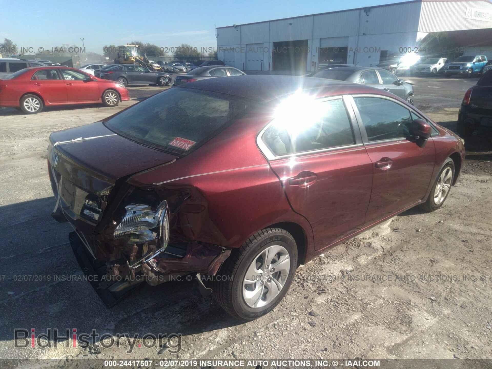 2013 HONDA CIVIC - VIN: 19XFB2F59DE049505 - Photo 4