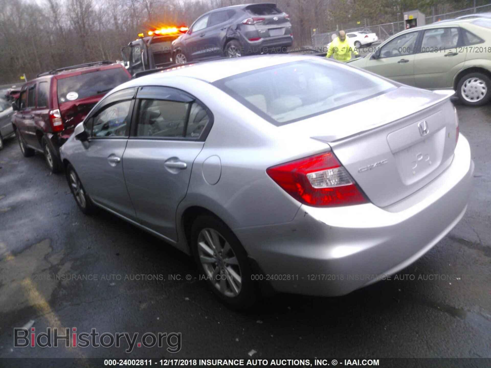 2012 HONDA CIVIC - VIN: 19XFB2F98CE300337 - Фото 3