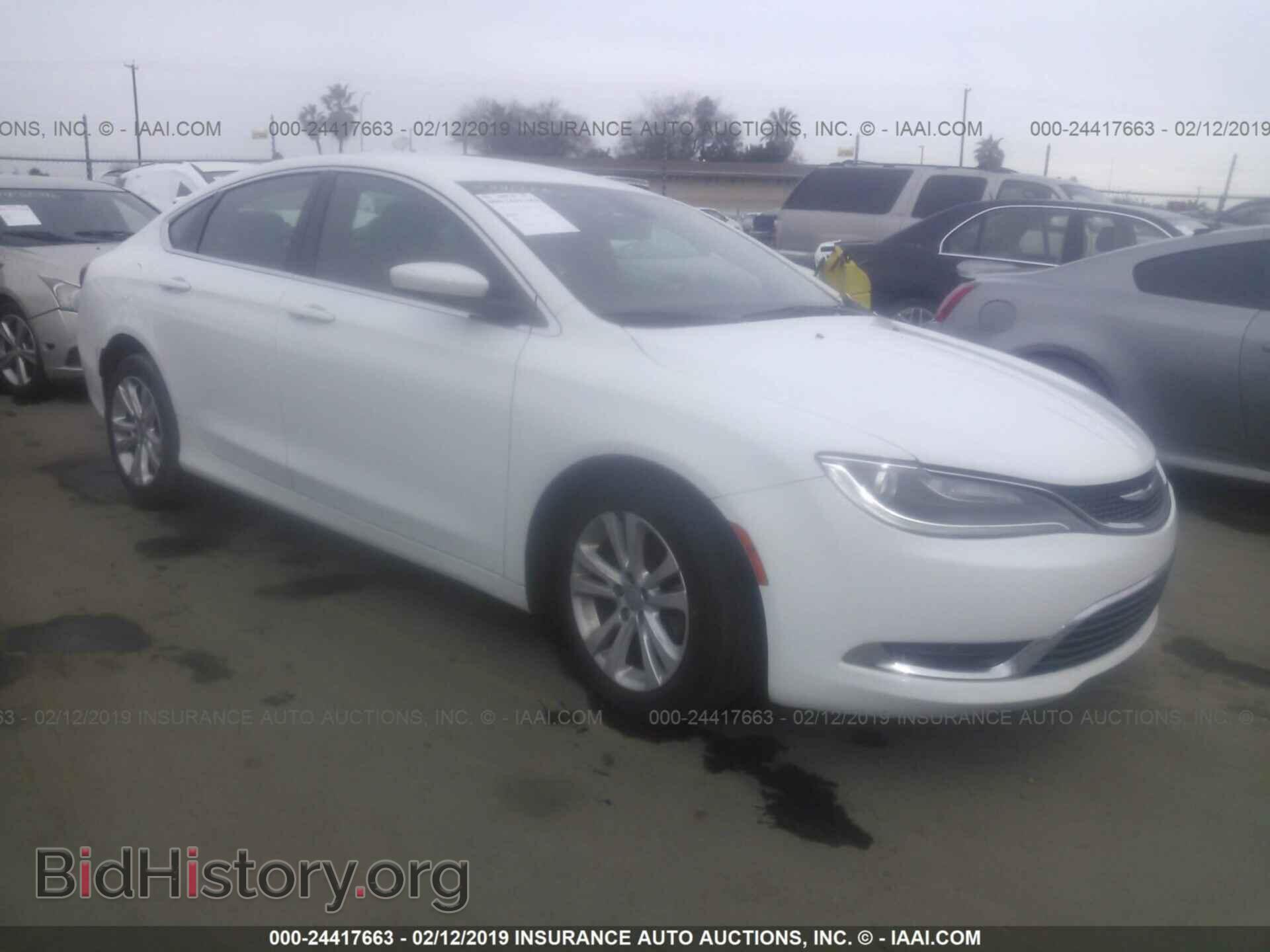 Photo 1C3CCCAB1GN194898 - CHRYSLER 200 2016