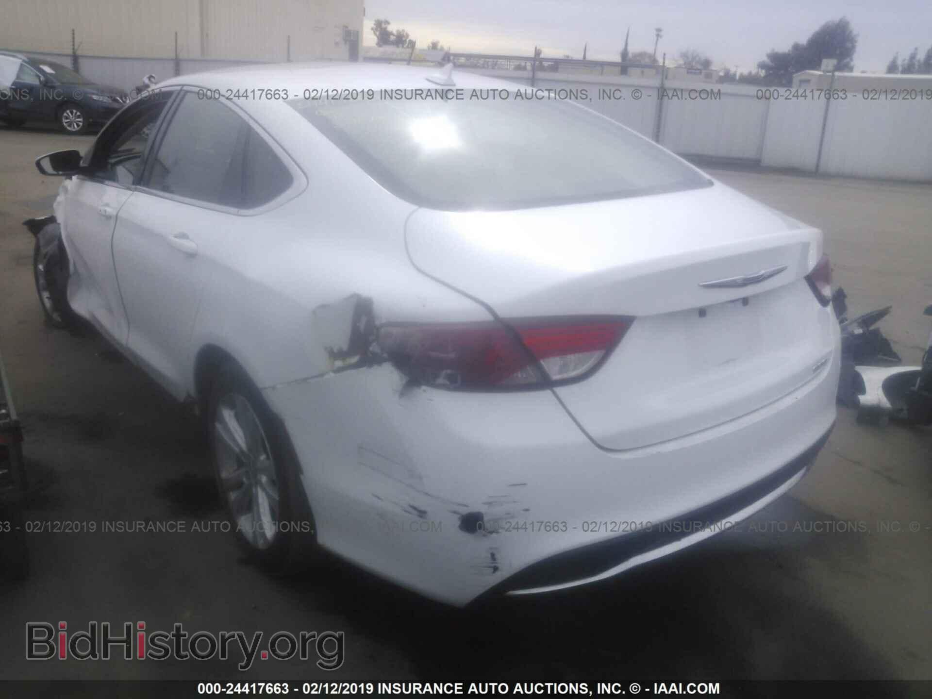 2016 CHRYSLER 200 - VIN: 1C3CCCAB1GN194898 - Photo 3