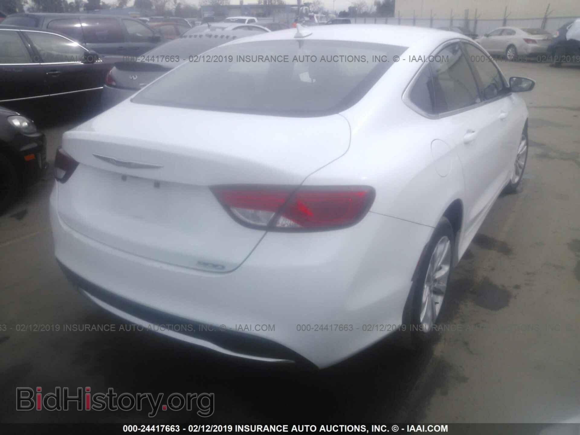2016 CHRYSLER 200 - VIN: 1C3CCCAB1GN194898 - Photo 4