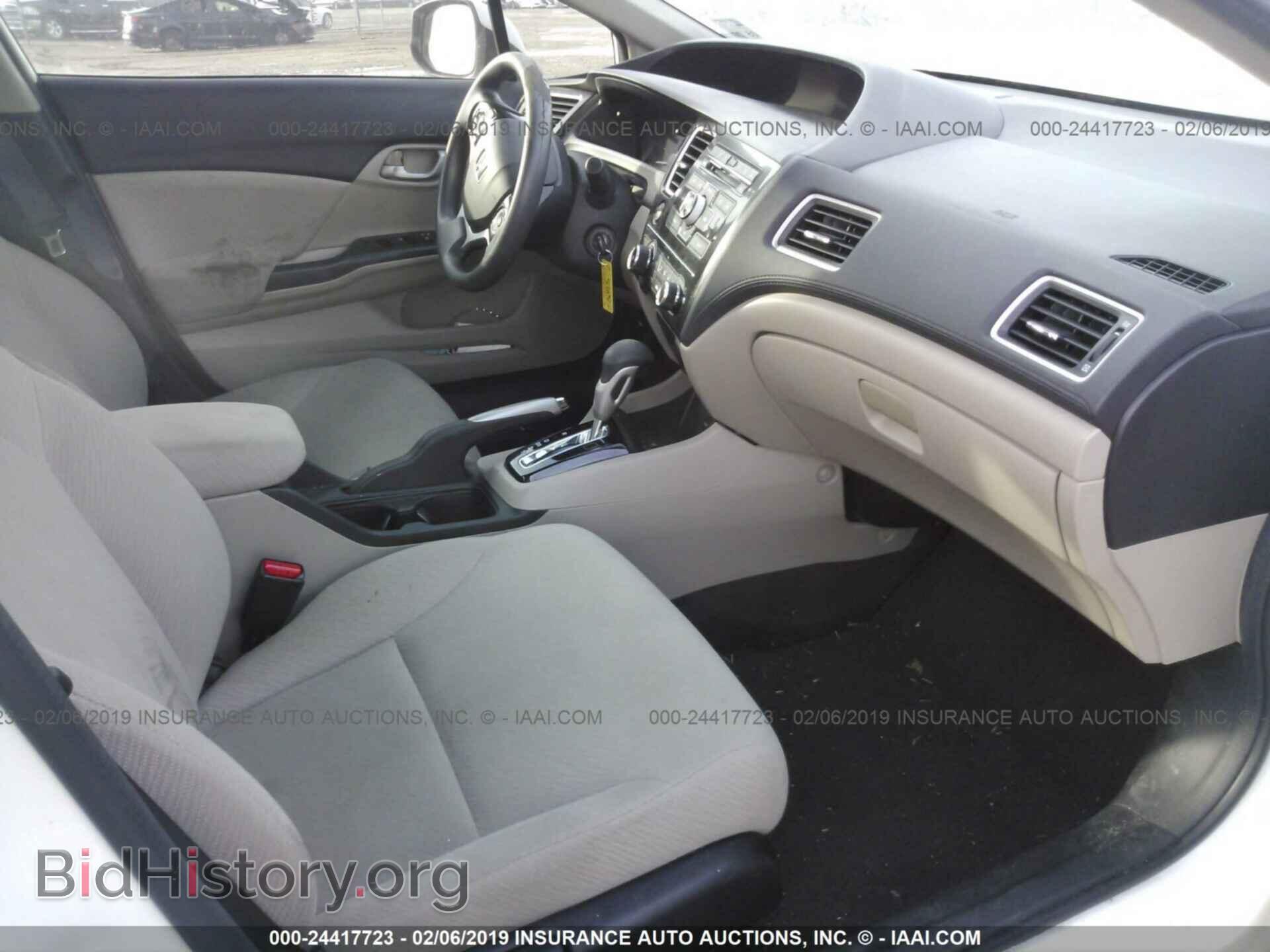 2013 HONDA CIVIC - VIN: 2HGFB2F54DH561596 - Фото 5