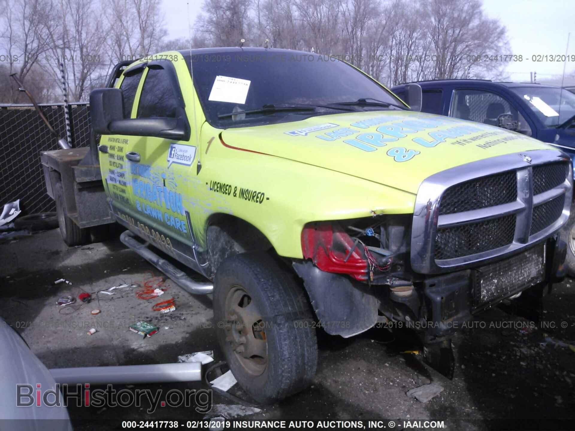 Фотография 3D7MU48C24G147357 - DODGE RAM 3500 2004