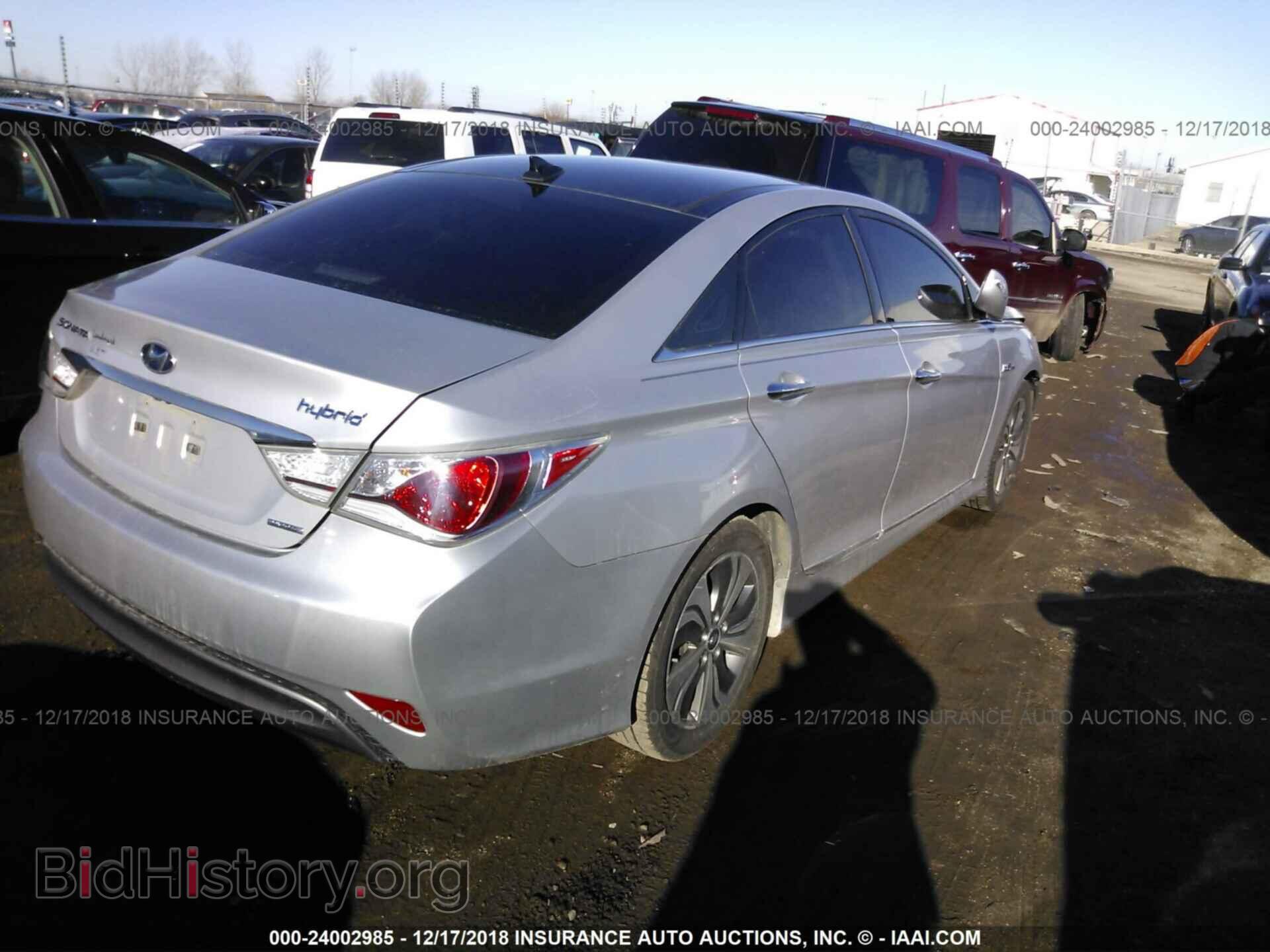 2014 HYUNDAI SONATA - VIN: KMHEC4A40EA108038 - Фото 4
