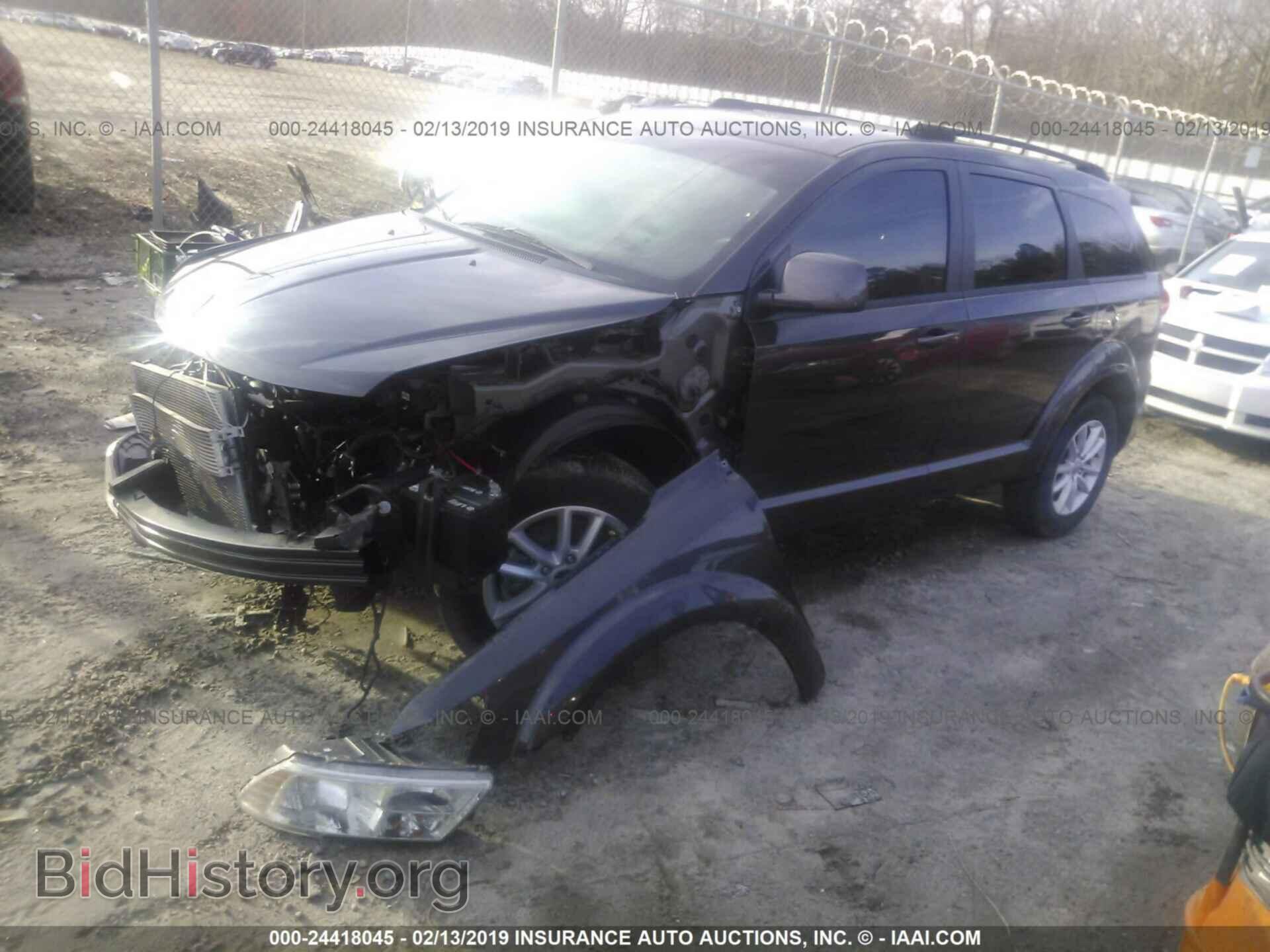 2016 DODGE JOURNEY - VIN: 3C4PDCBB5GT191561 - Фото 2
