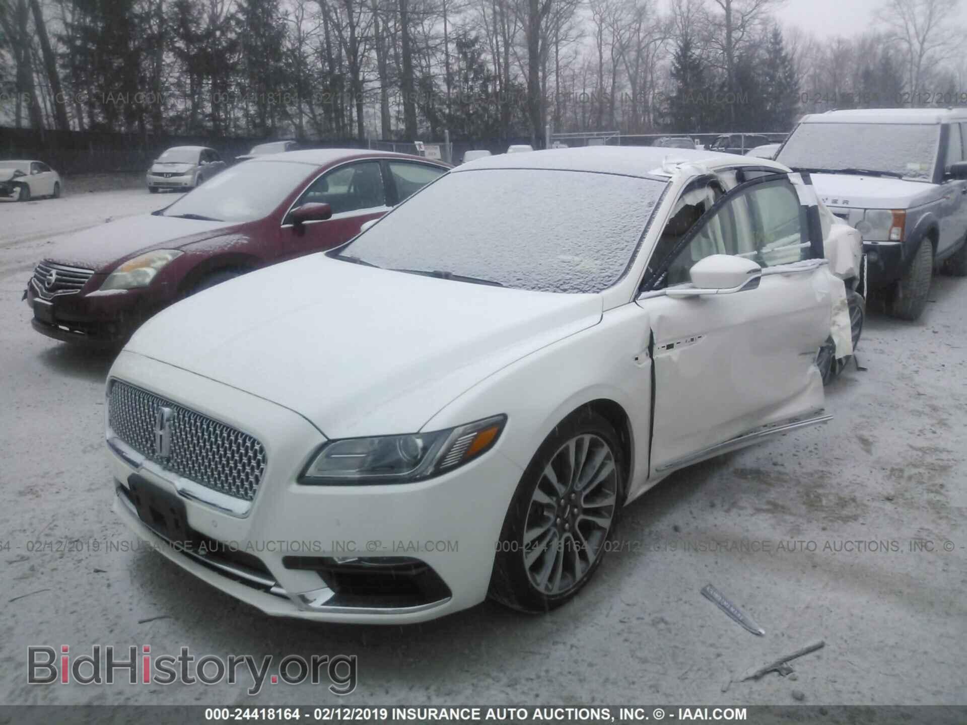 2017 LINCOLN CONTINENTAL - VIN: 1LN6L9NP9H5609013 - Фото 2