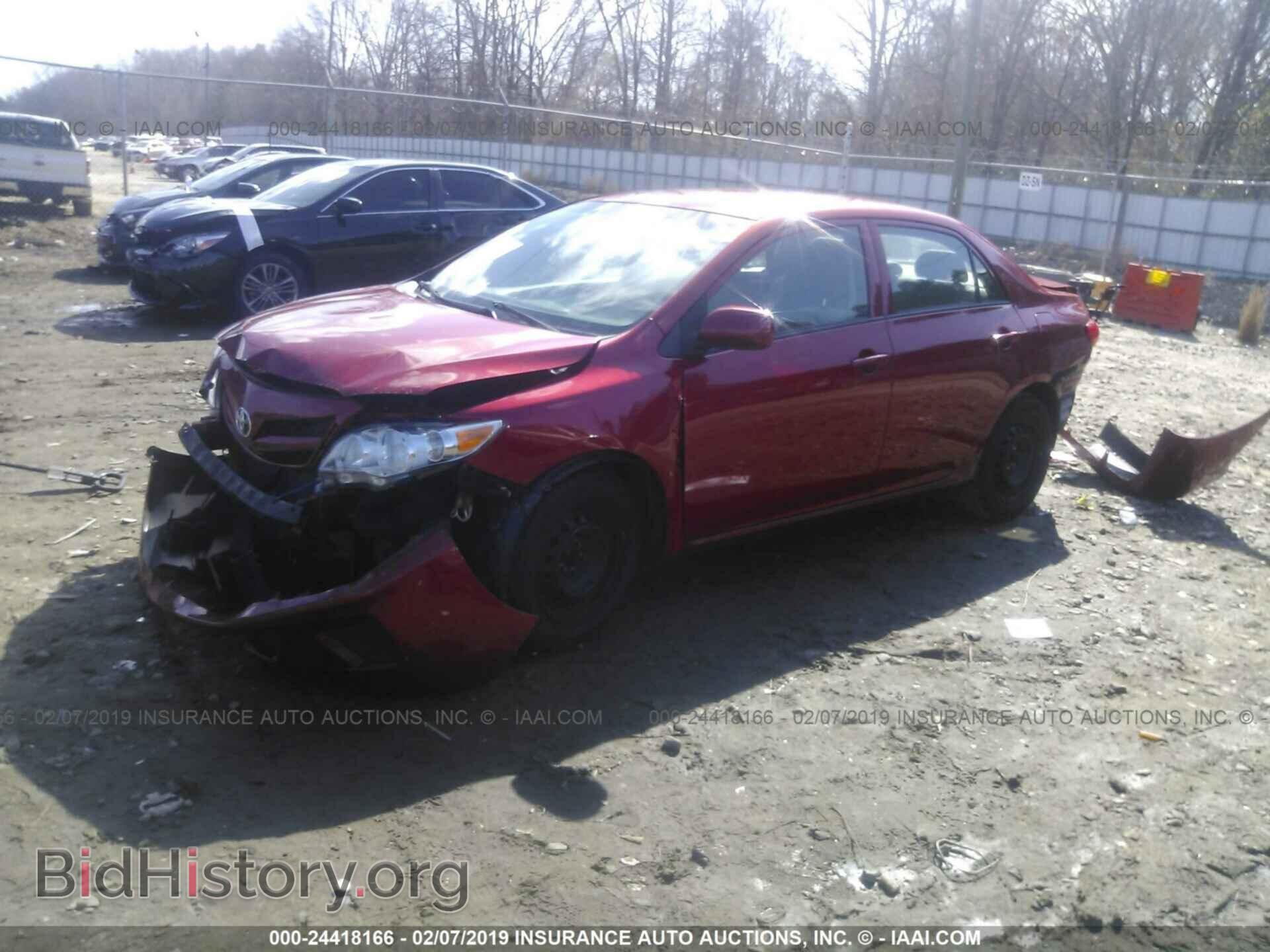 2013 TOYOTA COROLLA - VIN: 2T1BU4EE9DC983779 - Фото 2