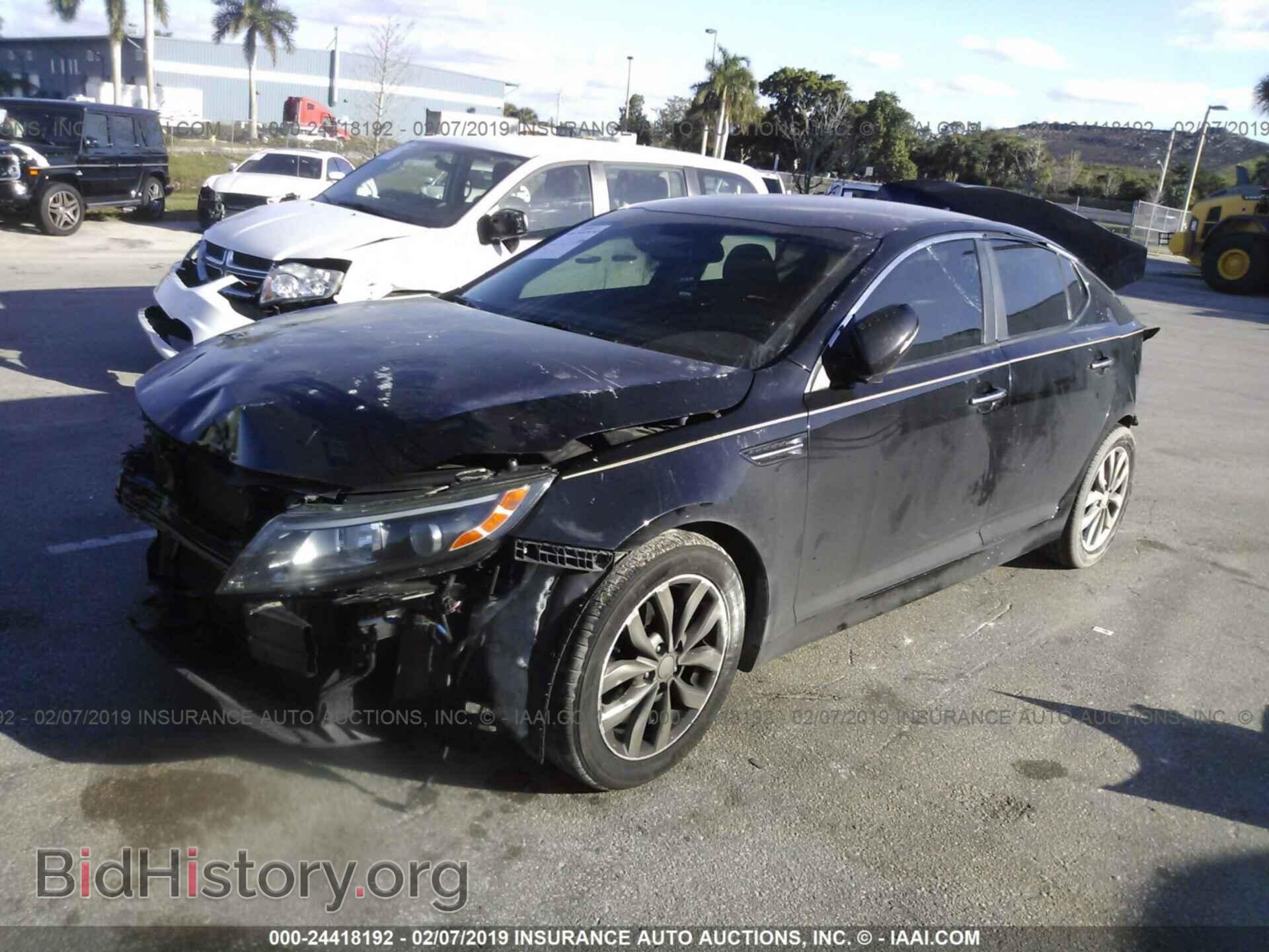 2014 KIA OPTIMA - VIN: 5XXGN4A70EG267535 - Фото 2