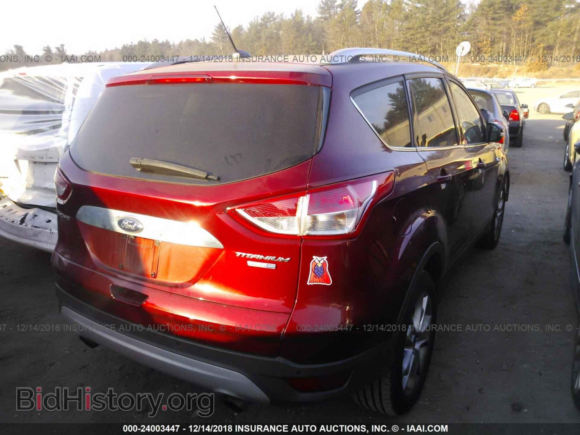 2014 FORD ESCAPE - VIN: 1FMCU9JX9EUB03673 - Фото 4