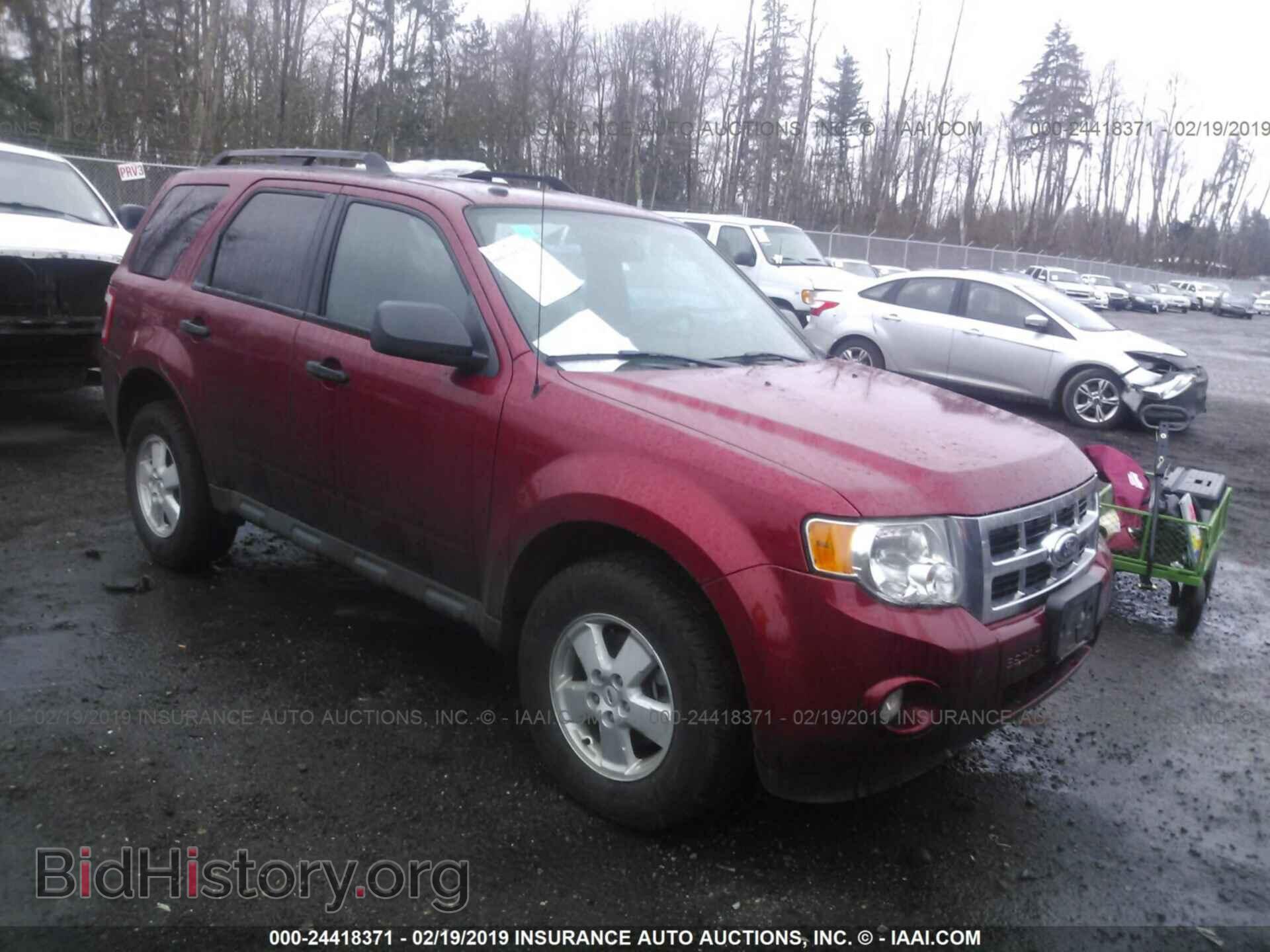 Фотография 1FMCU0D73CKB58202 - FORD ESCAPE 2012