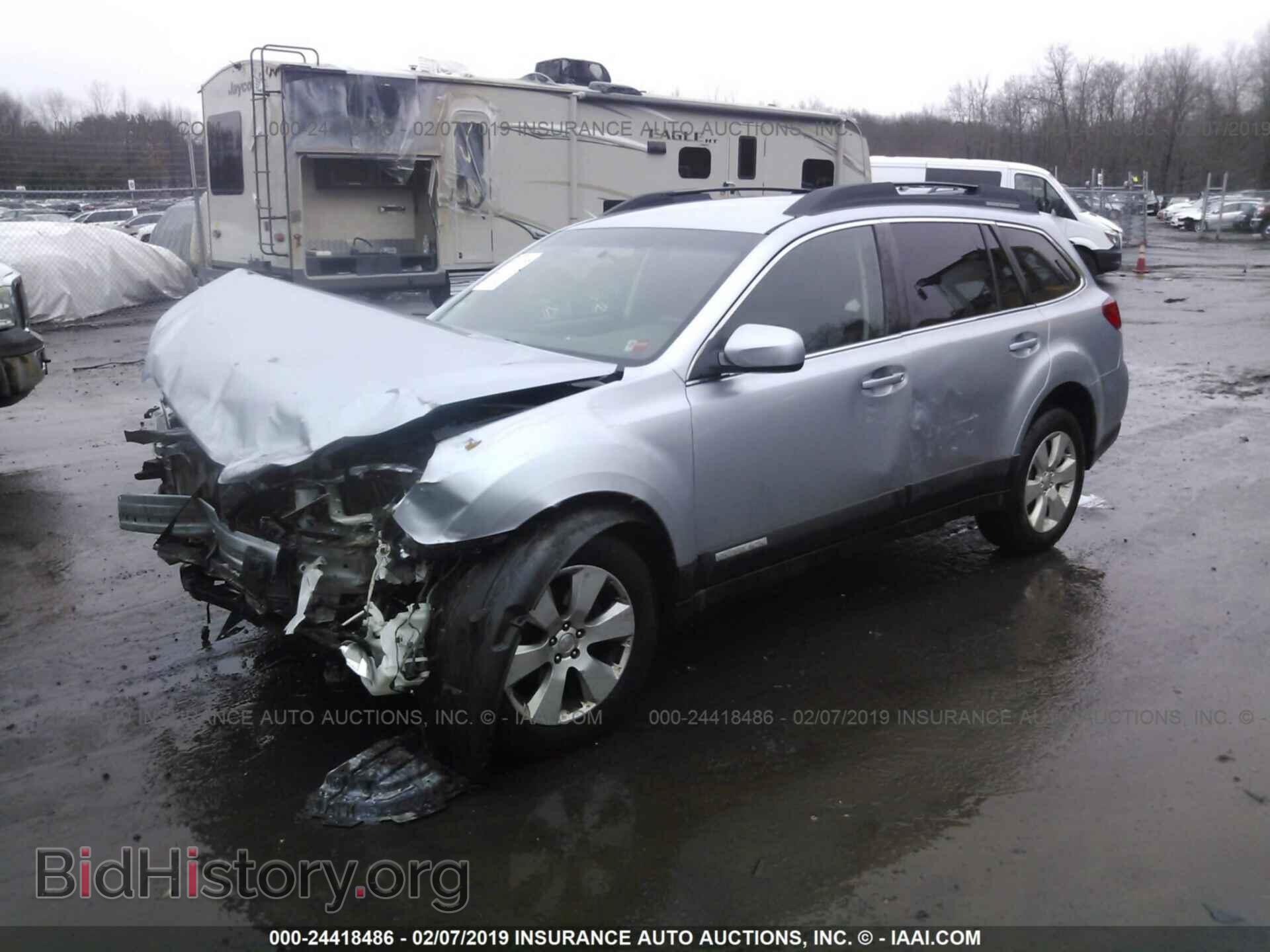 2012 SUBARU OUTBACK - VIN: 4S4BRBCC1C3286391 - Фото 2