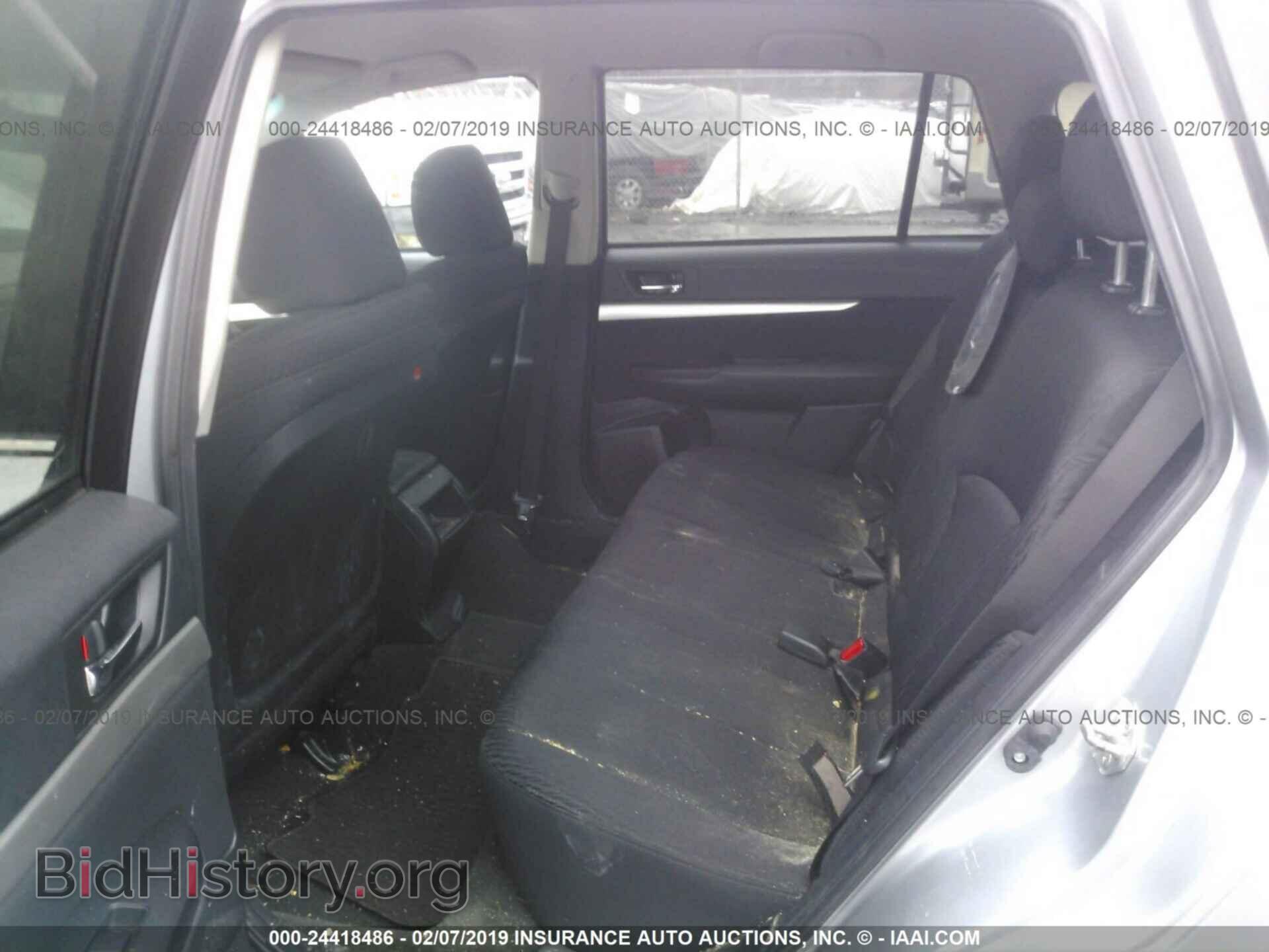 2012 SUBARU OUTBACK - VIN: 4S4BRBCC1C3286391 - Фото 8