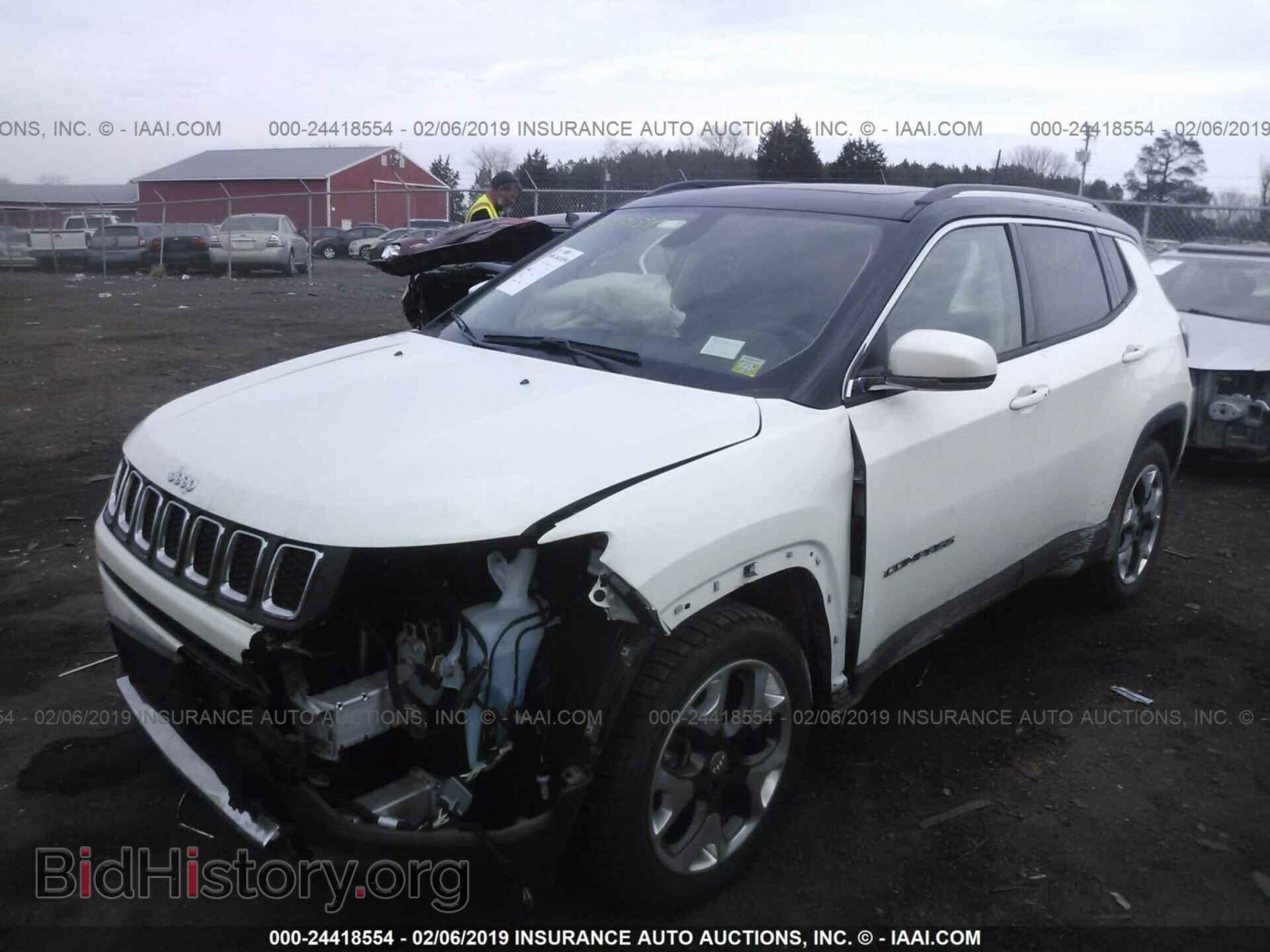 2018 JEEP COMPASS - VIN: 3C4NJCCB5JT308982 - Фото 2