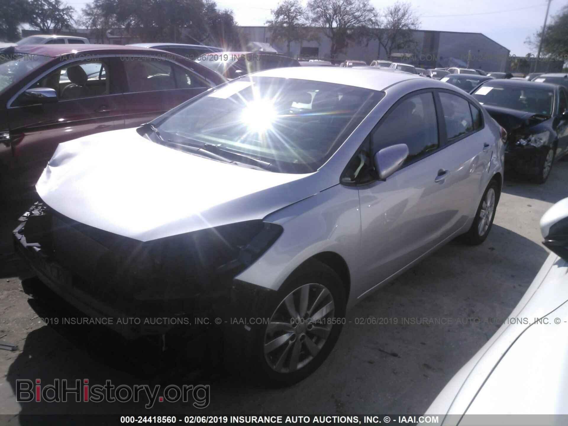 2014 KIA FORTE - VIN: KNAFX4A6XE5220091 - Фото 2