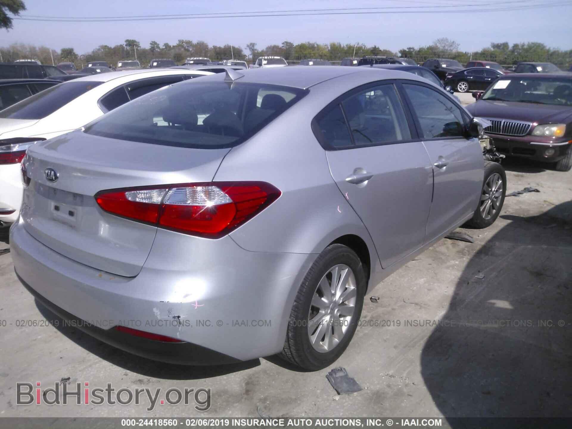 2014 KIA FORTE - VIN: KNAFX4A6XE5220091 - Фото 4