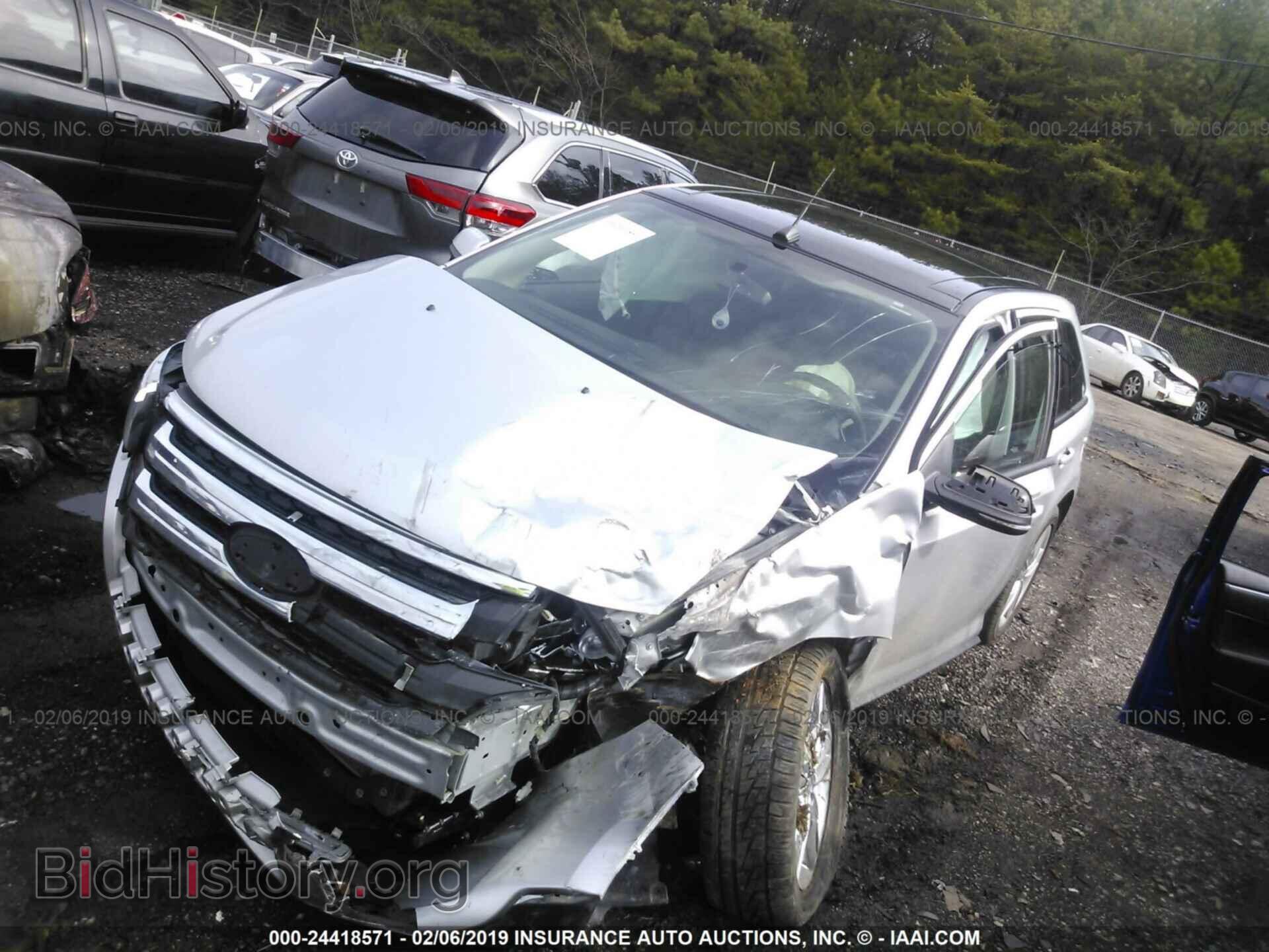 2014 FORD EDGE - VIN: 2FMDK3JC8EBA04496 - Фото 2