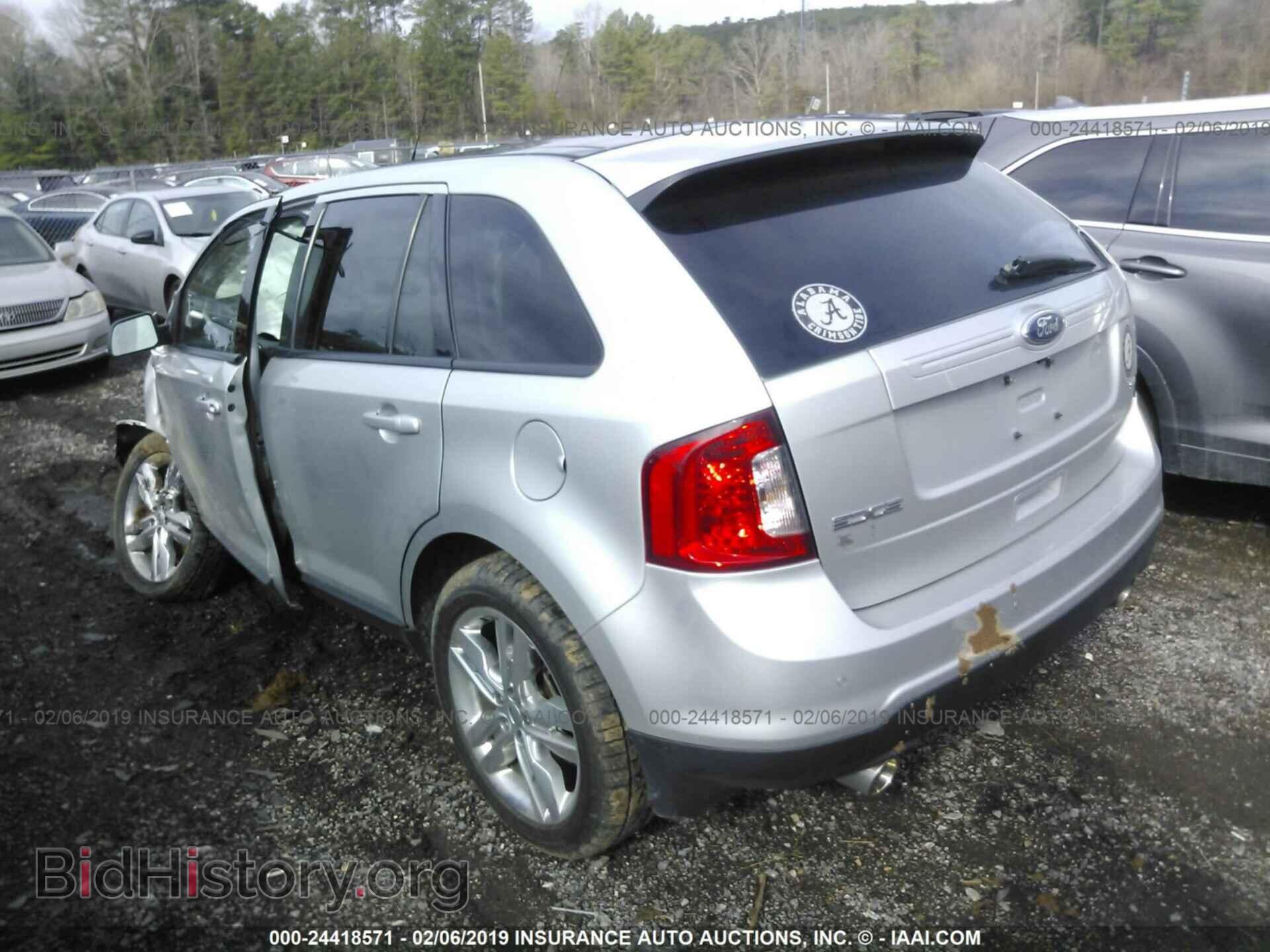2014 FORD EDGE - VIN: 2FMDK3JC8EBA04496 - Фото 3