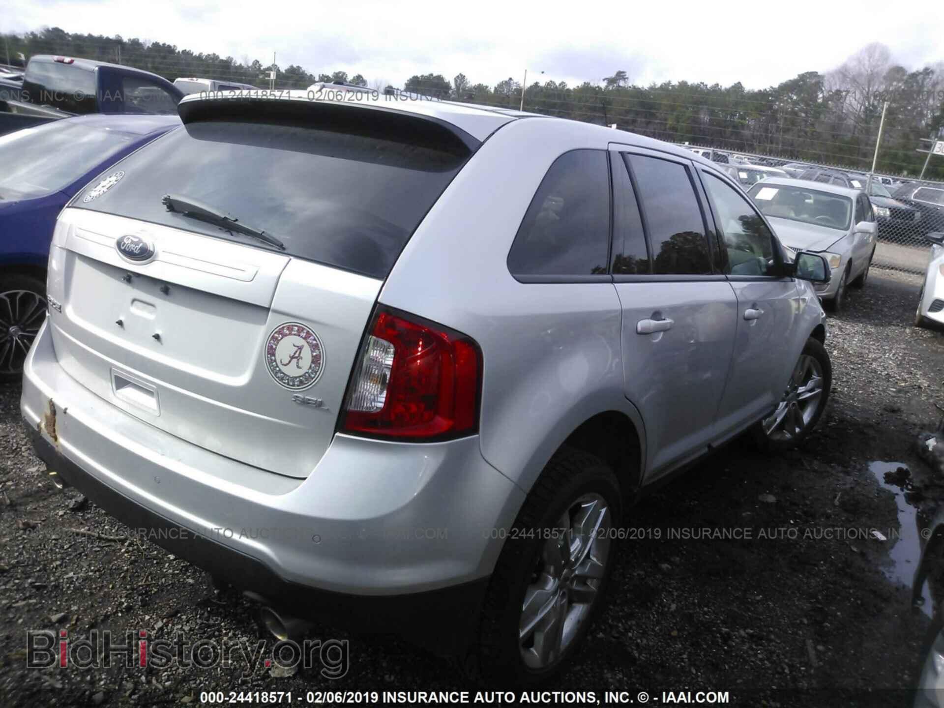 2014 FORD EDGE - VIN: 2FMDK3JC8EBA04496 - Фото 4