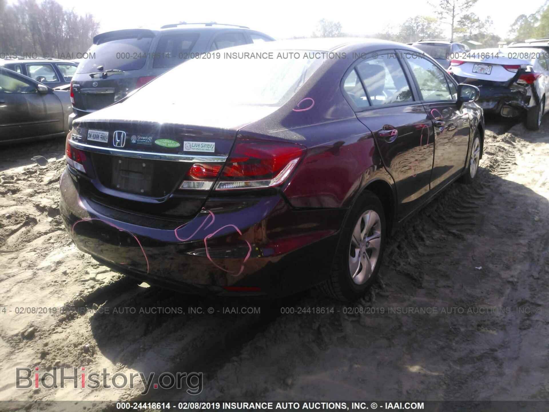 2014 HONDA CIVIC - VIN: 19XFB2F55EE063337 - Photo 4