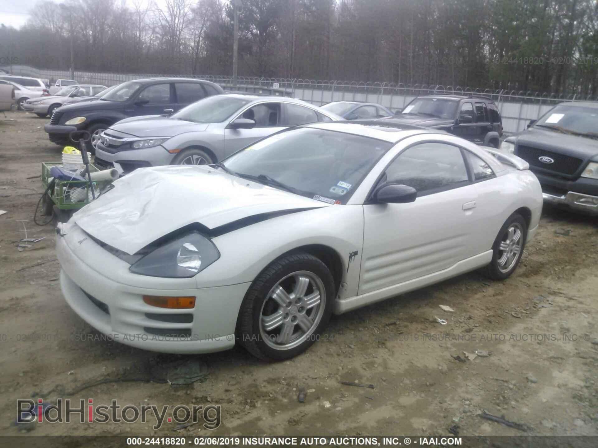 2001 MITSUBISHI ECLIPSE - VIN: 4A3AC84H51E055233 - Photo 2