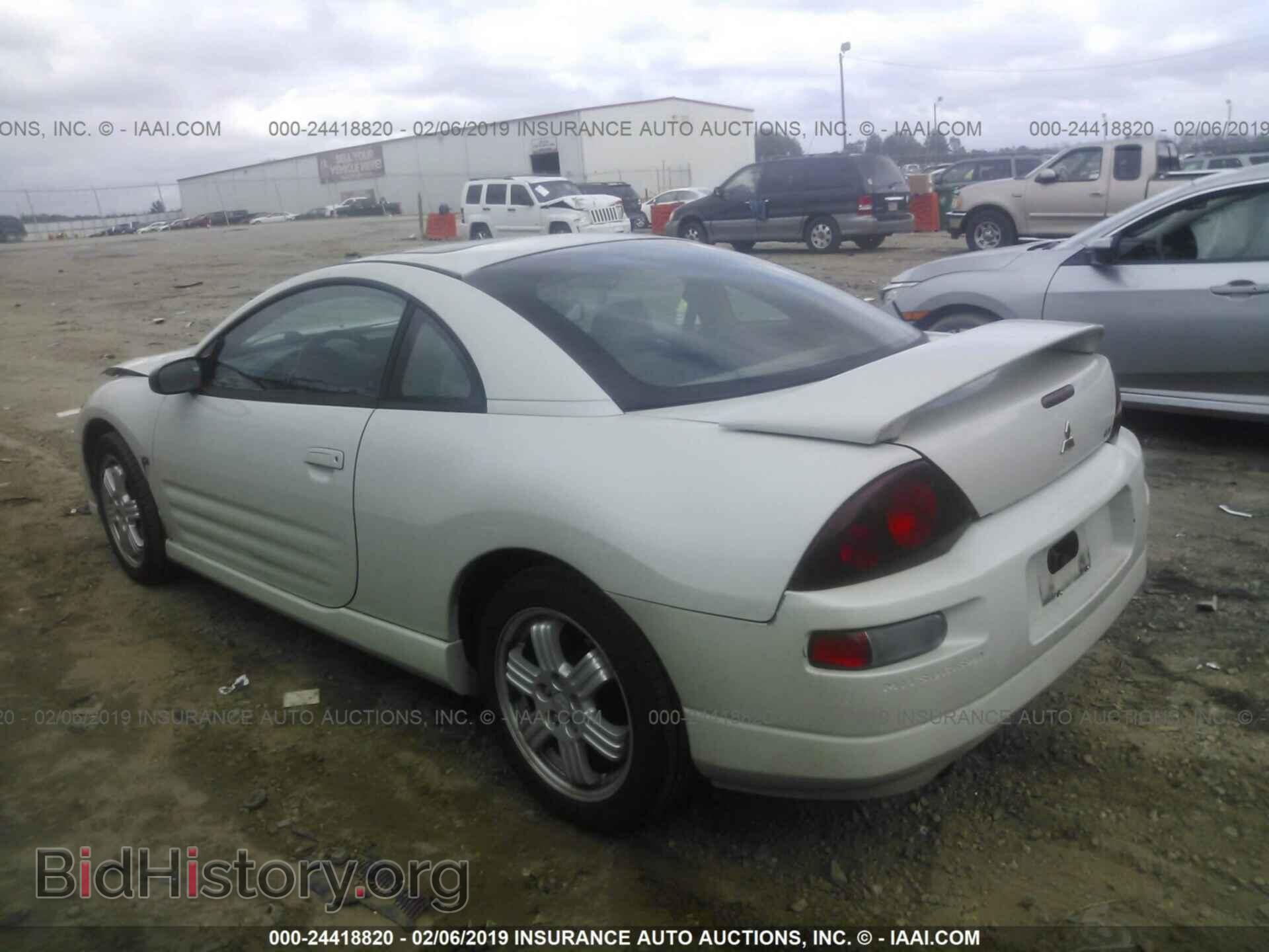 2001 MITSUBISHI ECLIPSE - VIN: 4A3AC84H51E055233 - Photo 3