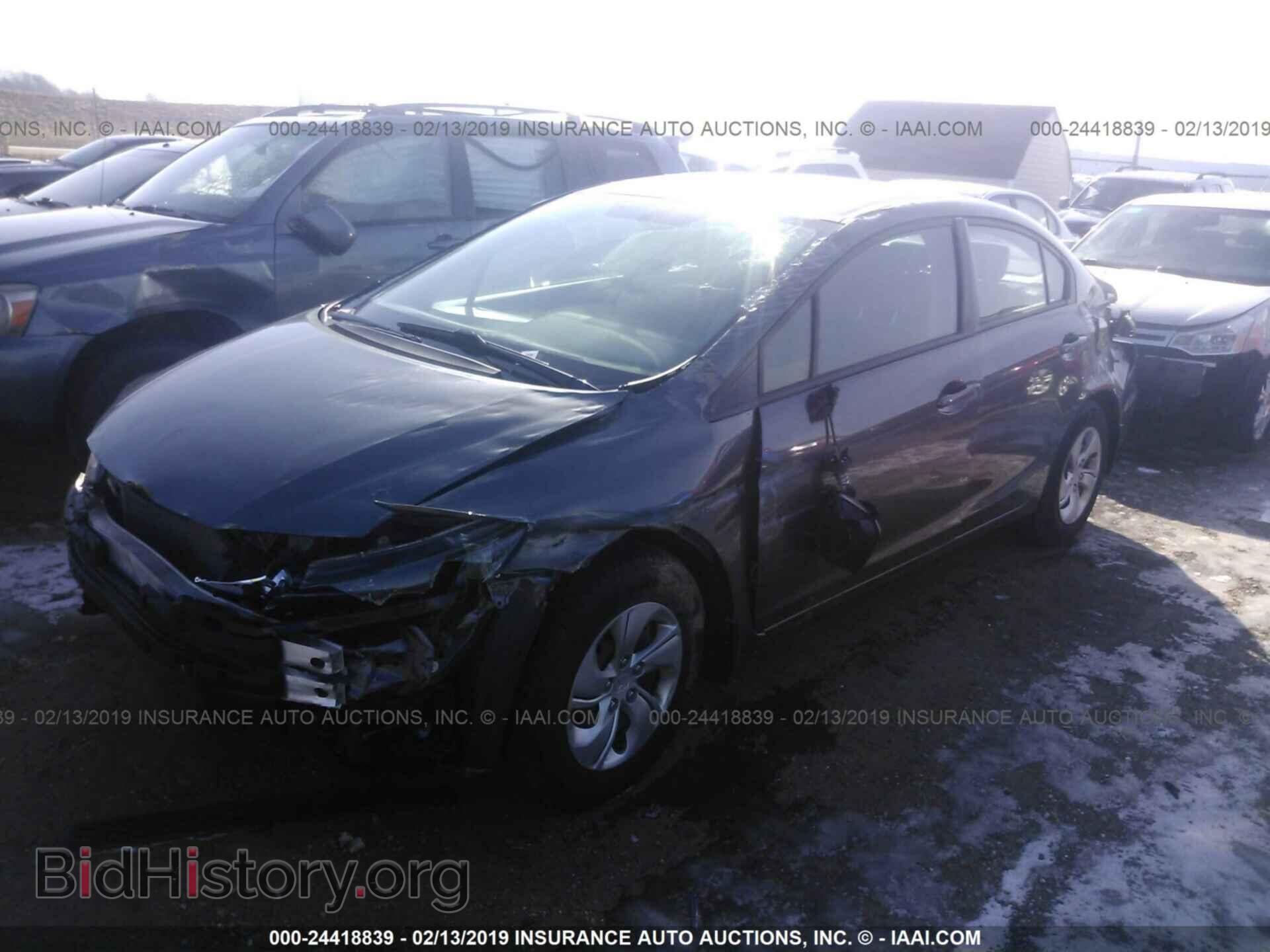 2013 HONDA CIVIC - VIN: 19XFB2F50DE081291 - Фото 2