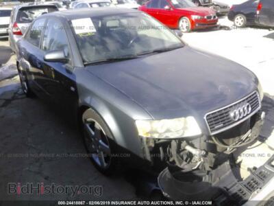 2005 Audi A4, серый — VIN WAULC68EX5A009522, IAAI