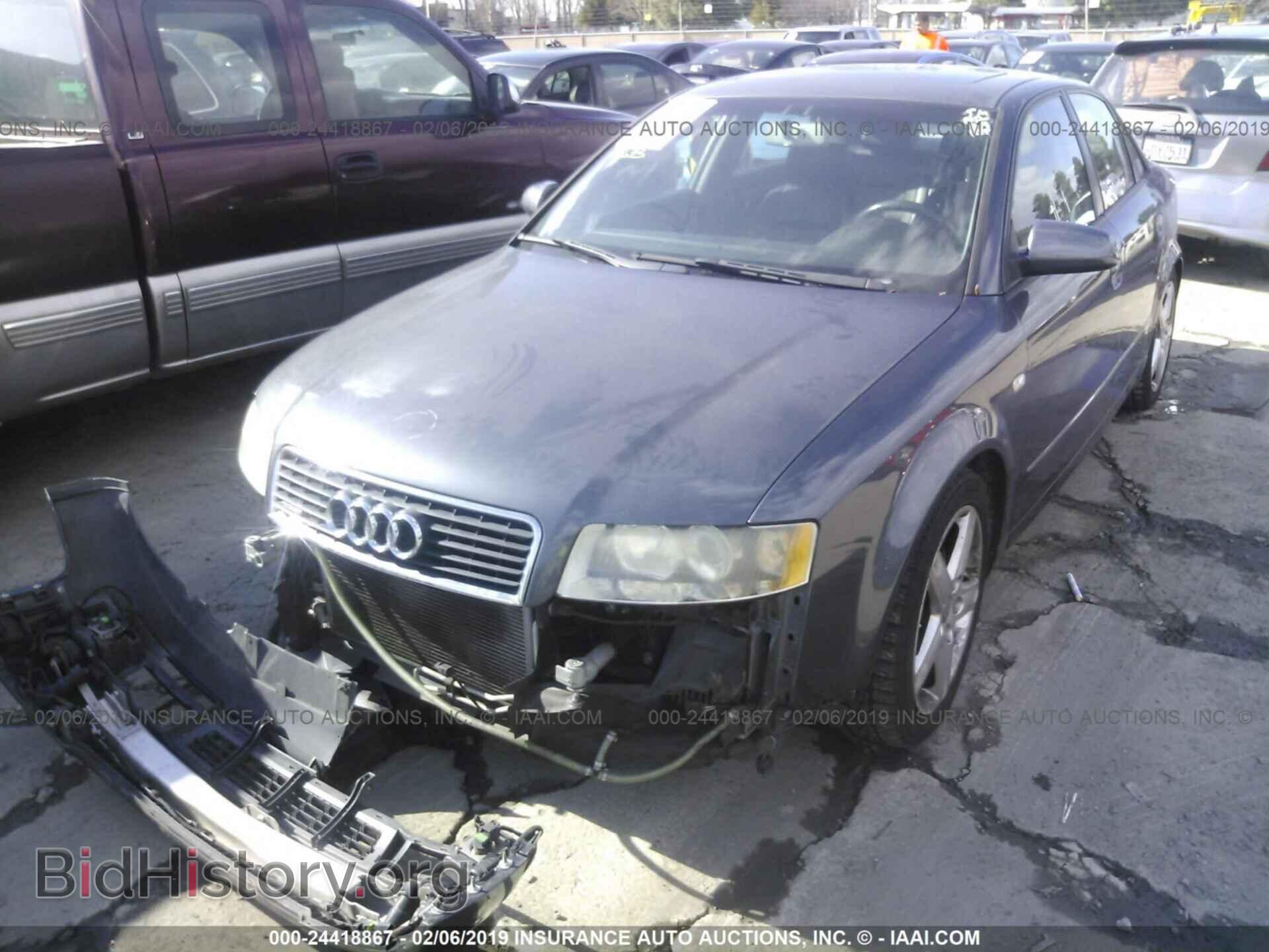 2005 AUDI A4 - VIN: WAULC68EX5A009522 - Фото 2