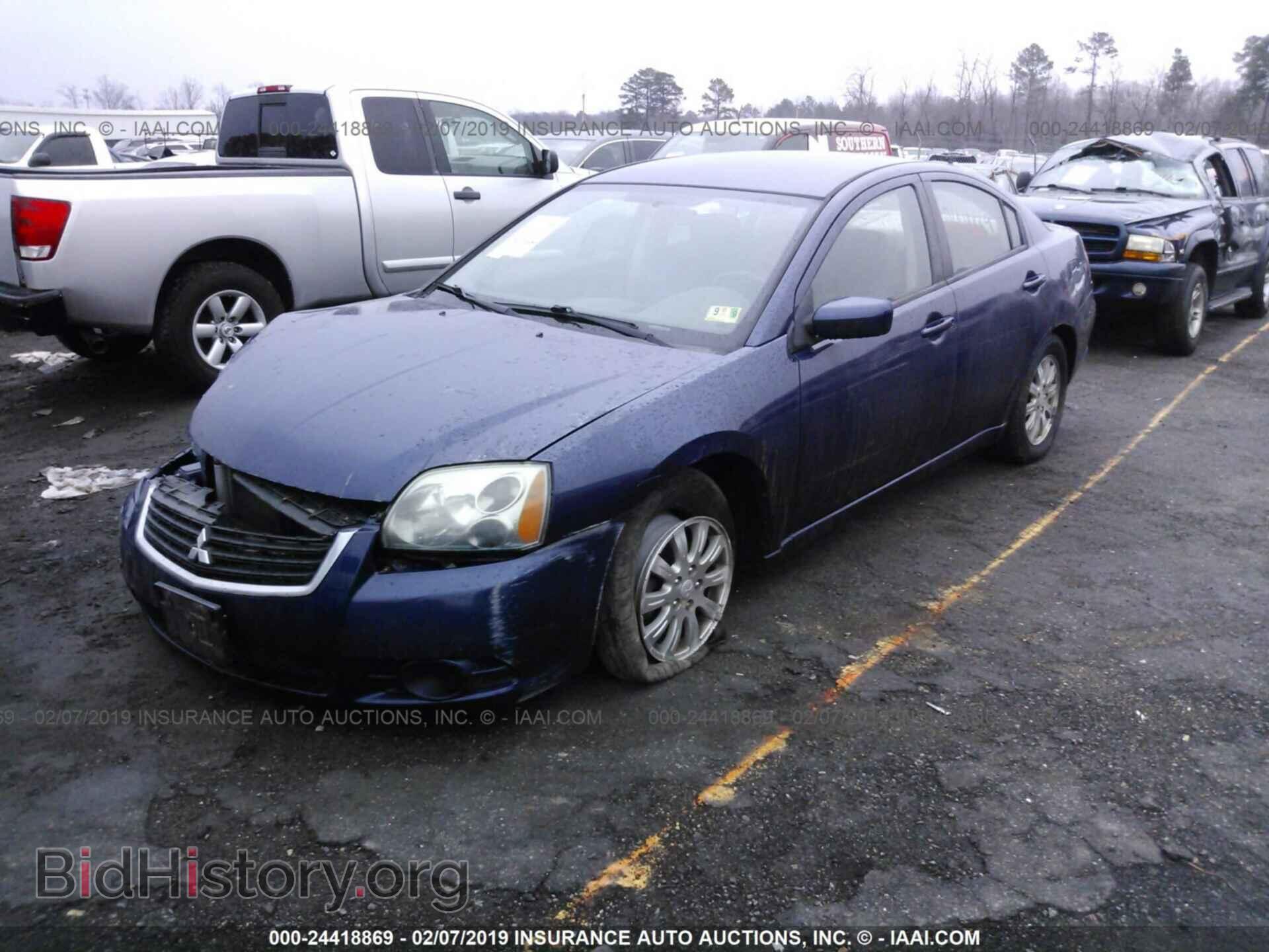 2009 MITSUBISHI GALANT - VIN: 4A3AB36F09E041902 - Фото 2
