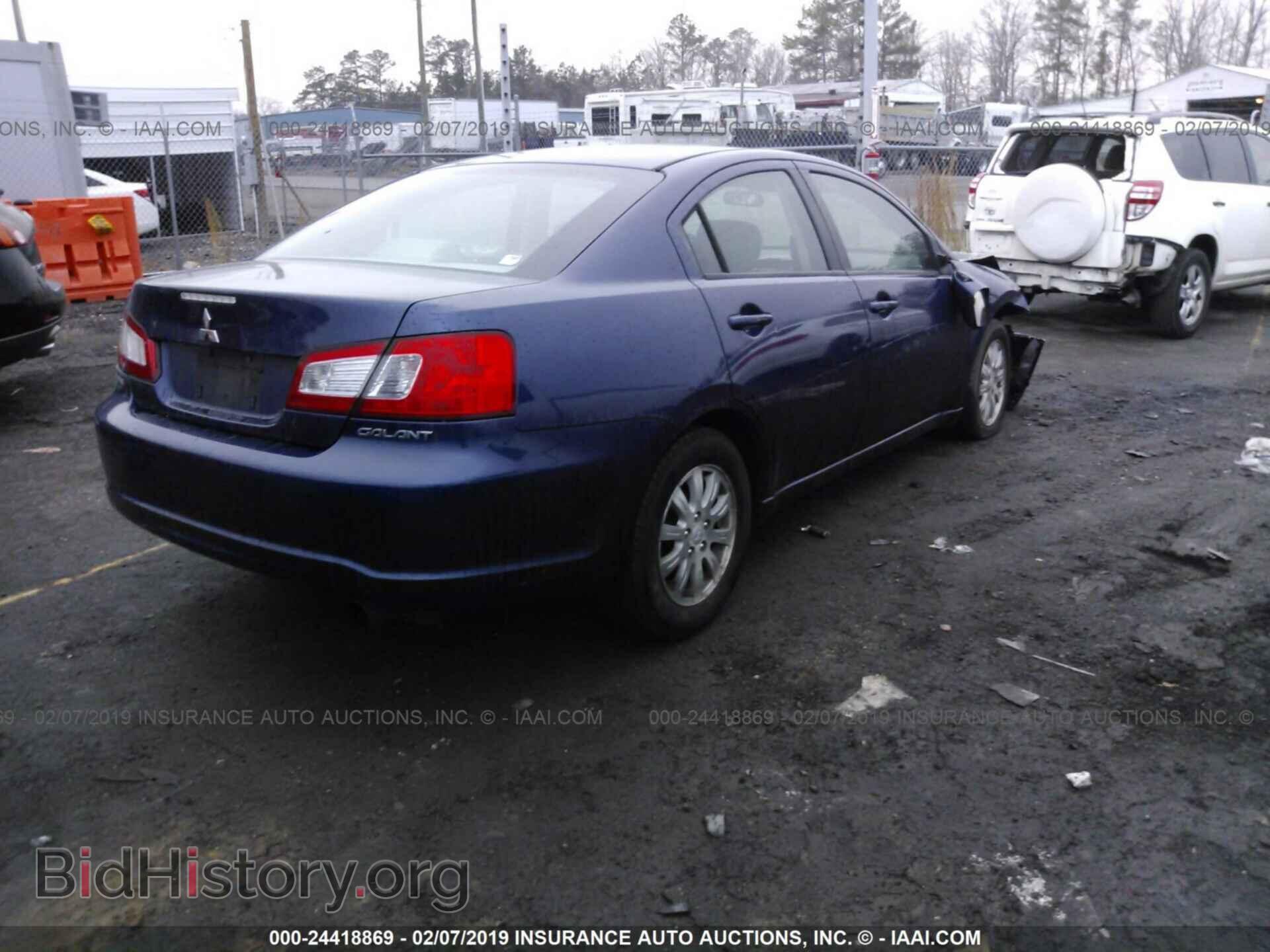 2009 MITSUBISHI GALANT - VIN: 4A3AB36F09E041902 - Фото 4