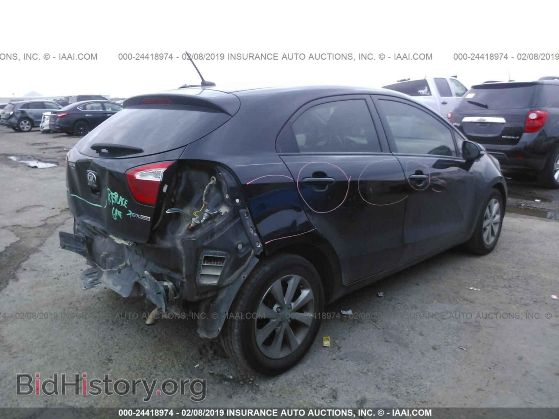 2013 KIA RIO - VIN: KNADN5A39D6208337 - Photo 4
