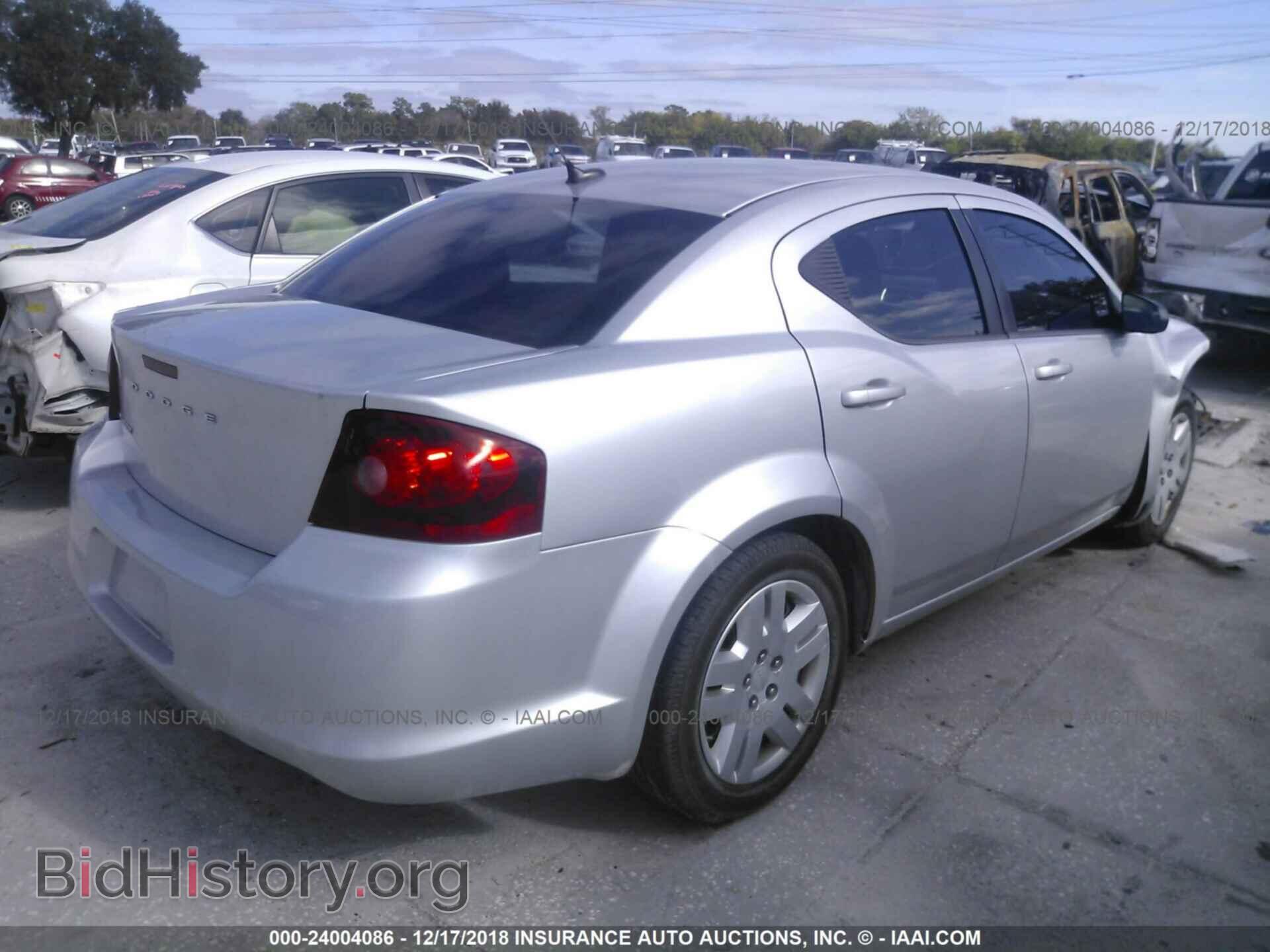 2012 DODGE AVENGER - VIN: 1C3CDZAB2CN220306 - Photo 4