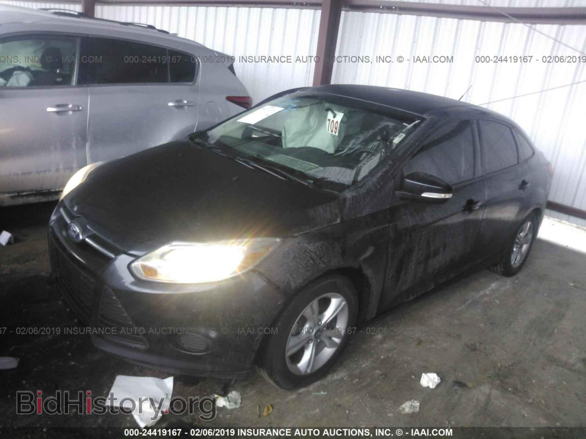2014 FORD FOCUS - VIN: 1FADP3F28EL431205 - Фото 2