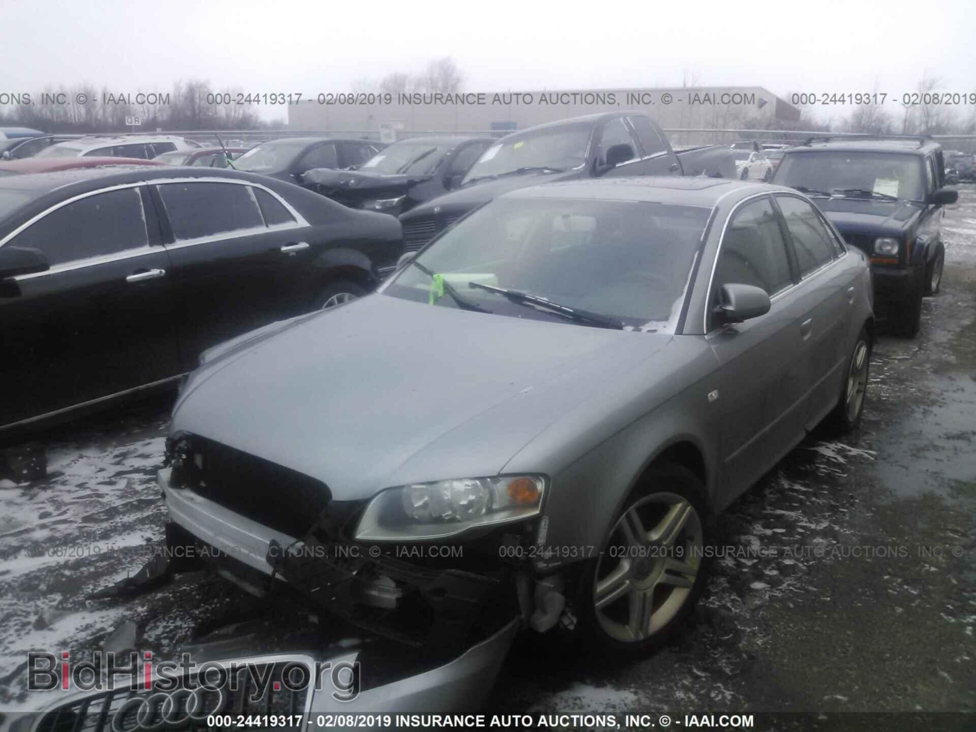 2008 AUDI A4 - VIN: WAUDF78E68A071375 - Фото 2
