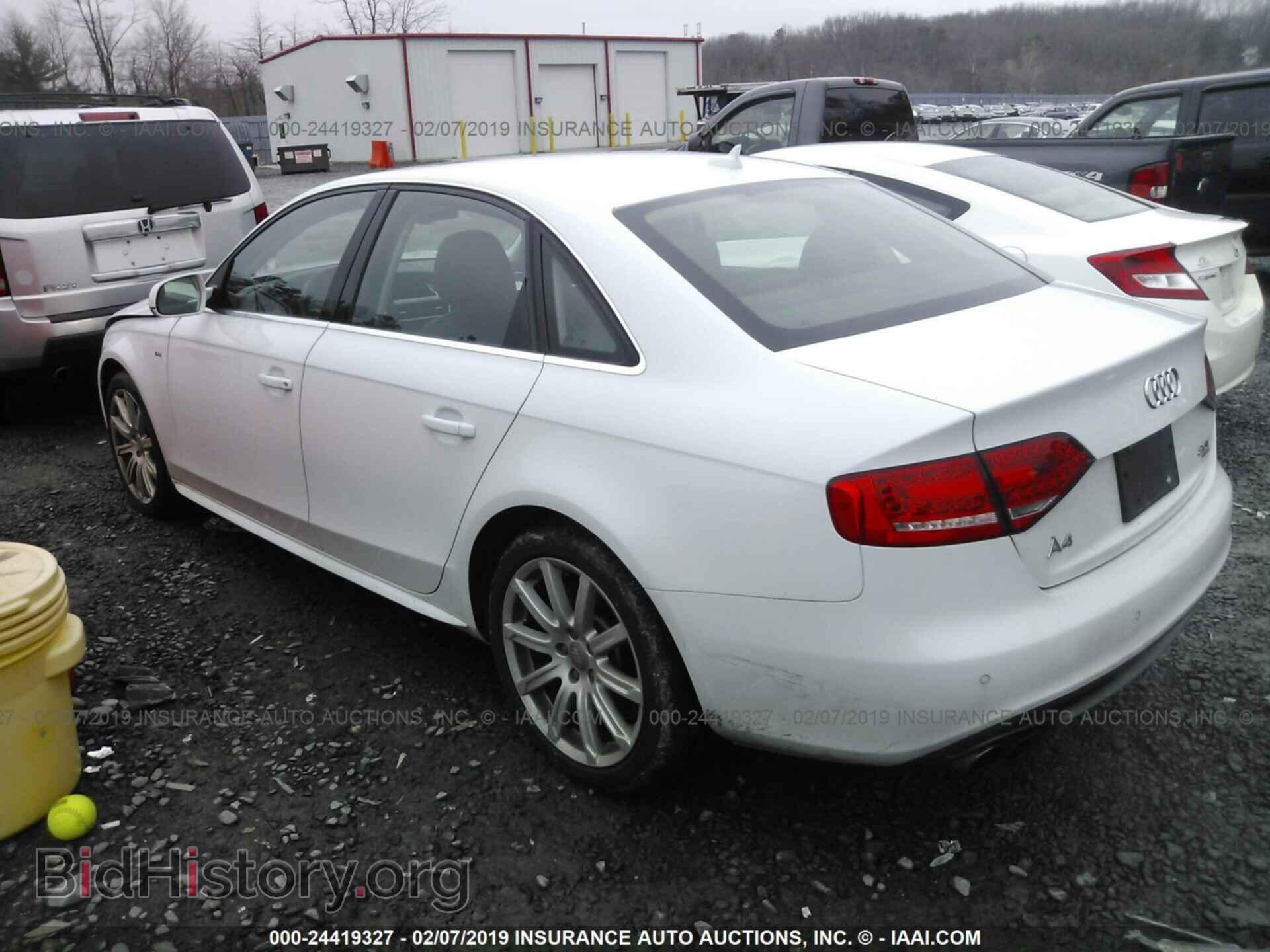 2012 AUDI A4 - VIN: WAUFFAFL5CA118332 - Photo 3