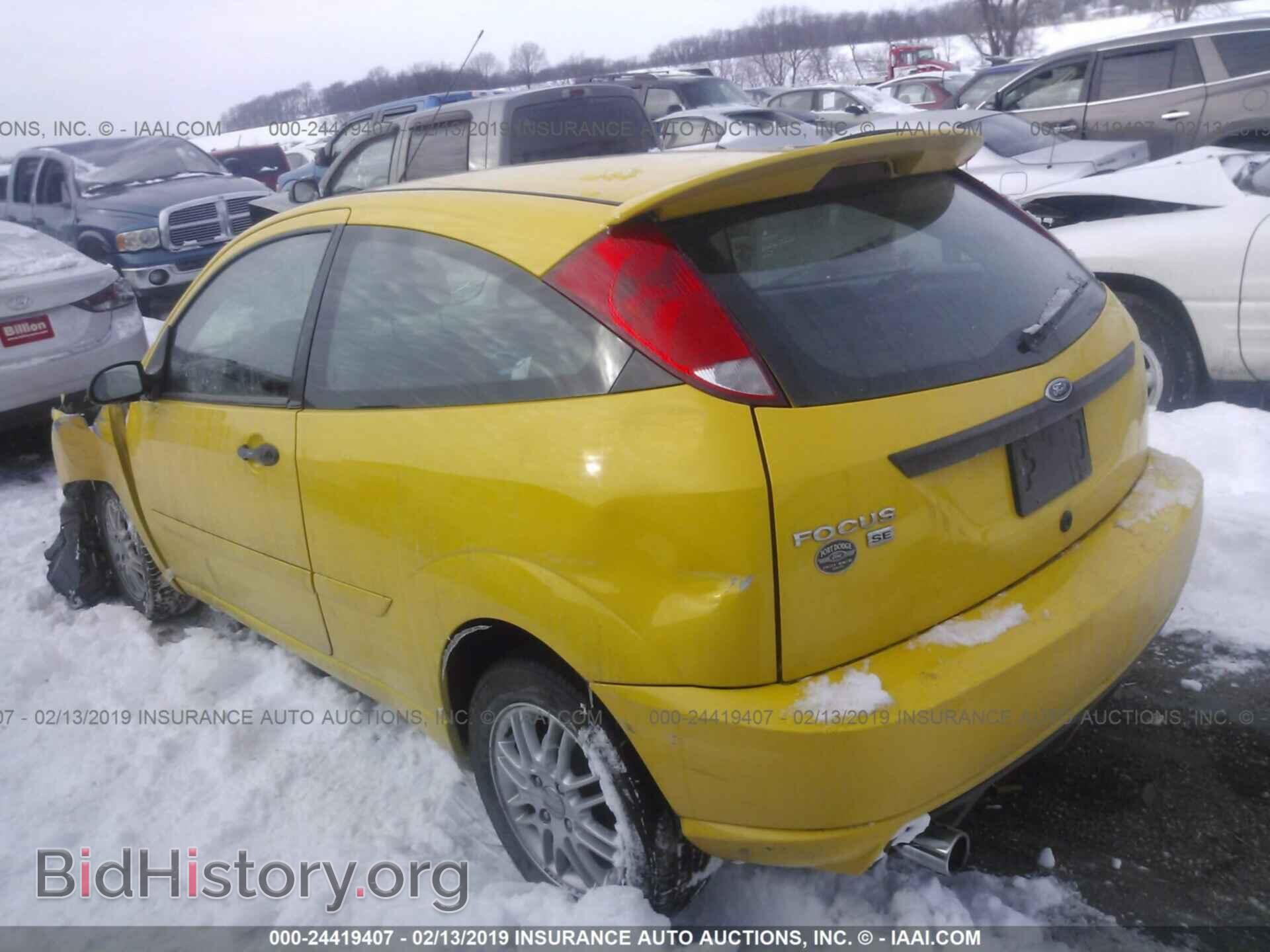 2007 FORD FOCUS - VIN: 1FAFP31N37W233126 - Фото 3