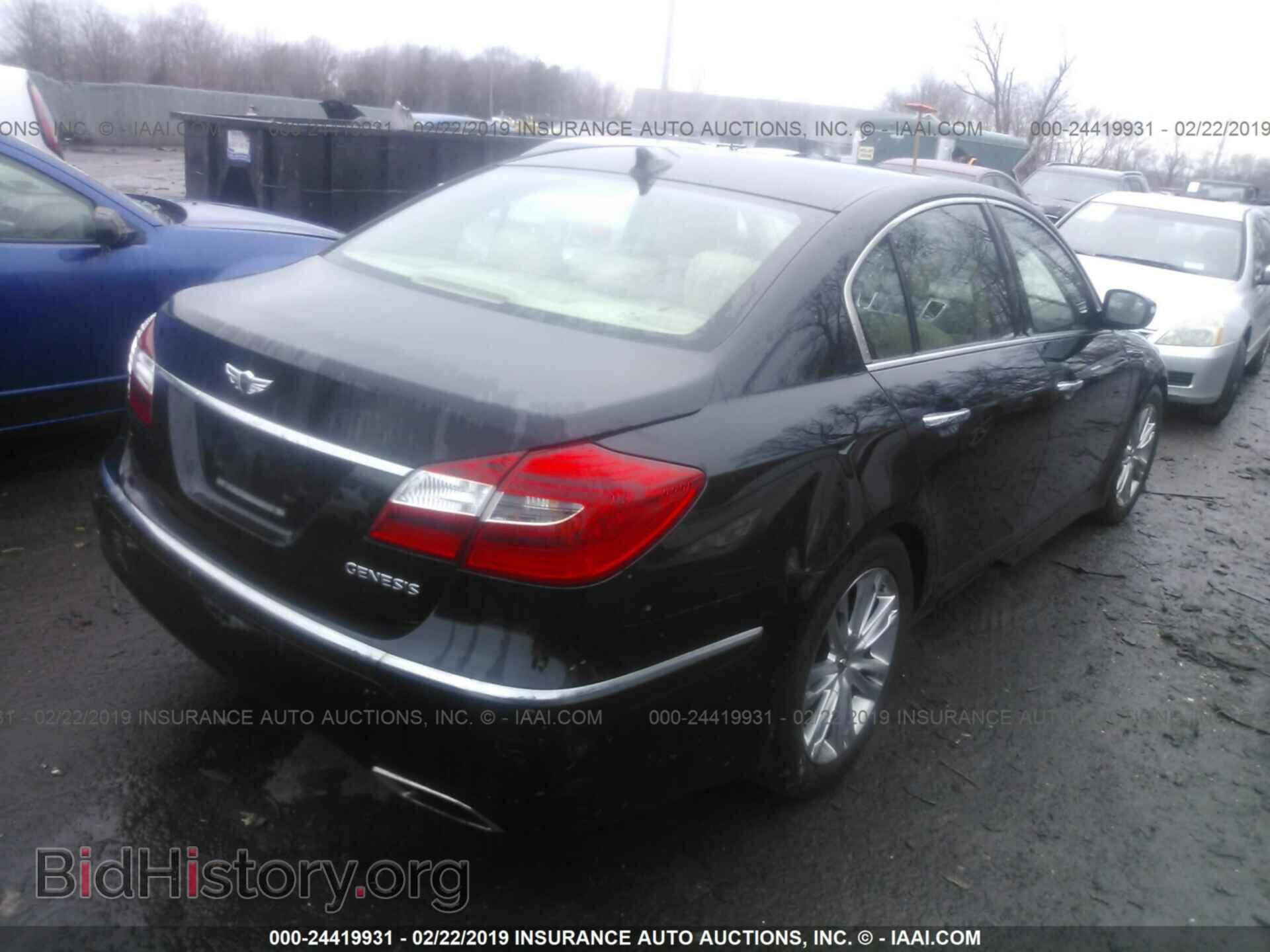 2012 HYUNDAI GENESIS - VIN: KMHGC4DD4CU204531 - Фото 4
