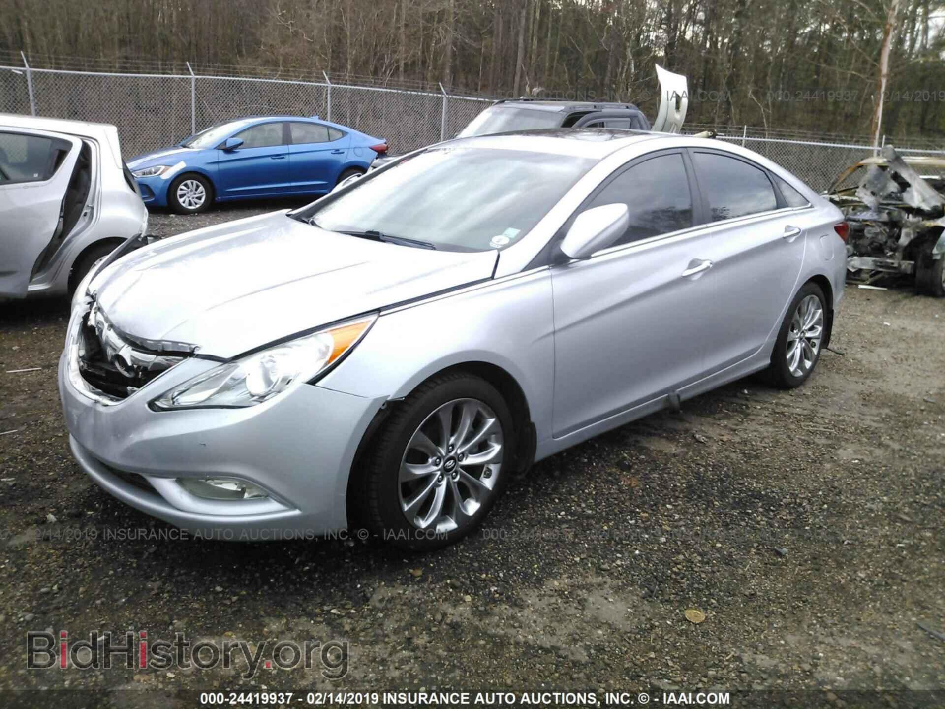 2012 HYUNDAI SONATA - VIN: 5NPEC4AC9CH376992 - Фото 2