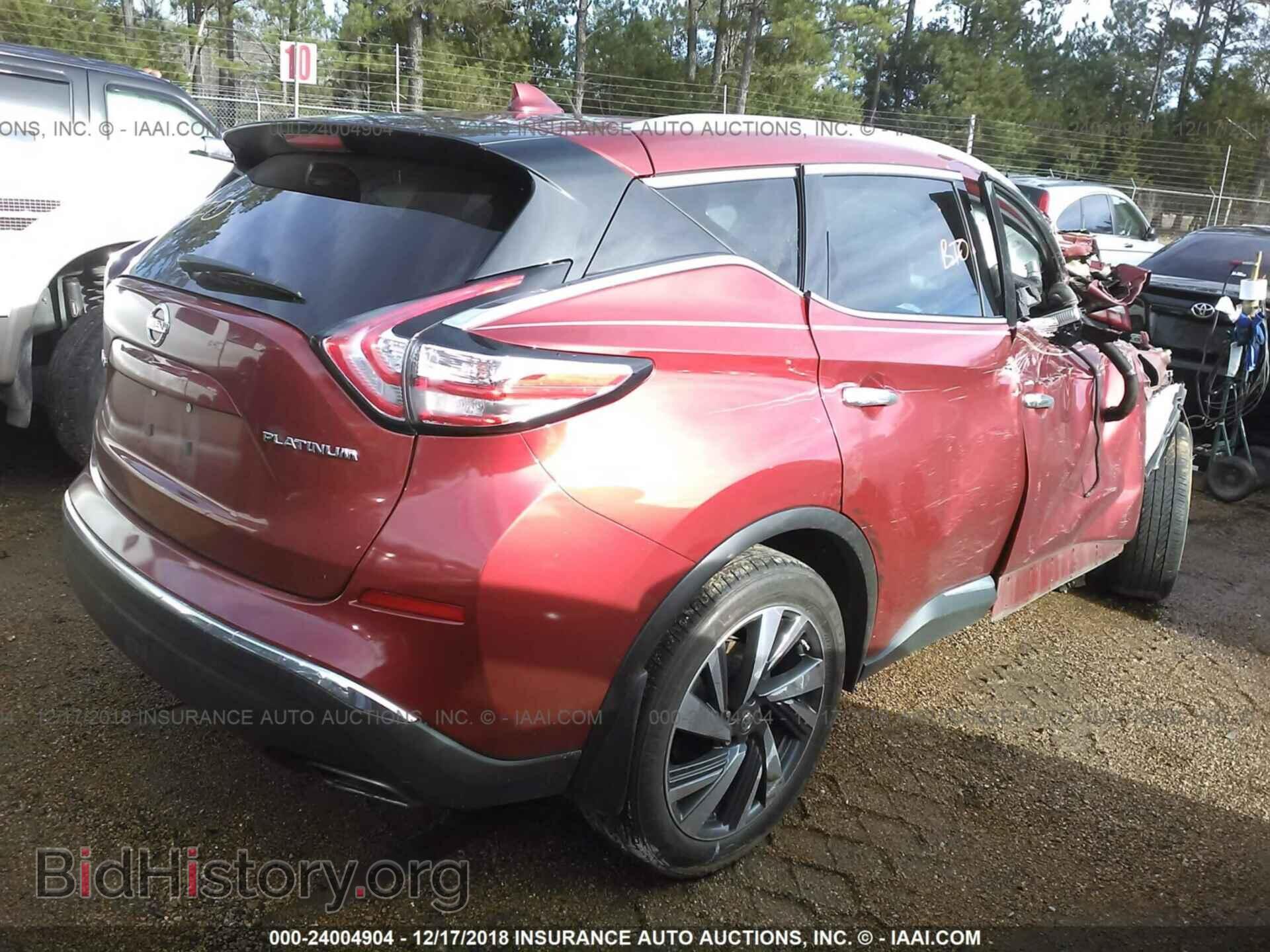 2016 NISSAN MURANO - VIN: 5N1AZ2MG6GN145002 - Фото 4