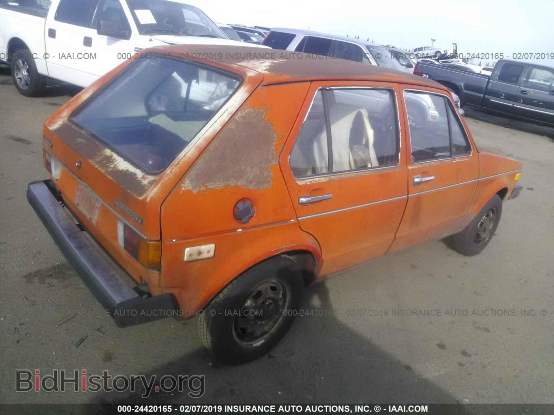 1975 VOLKSWAGEN RABBIT - VIN: 1753400679 - Фото 4