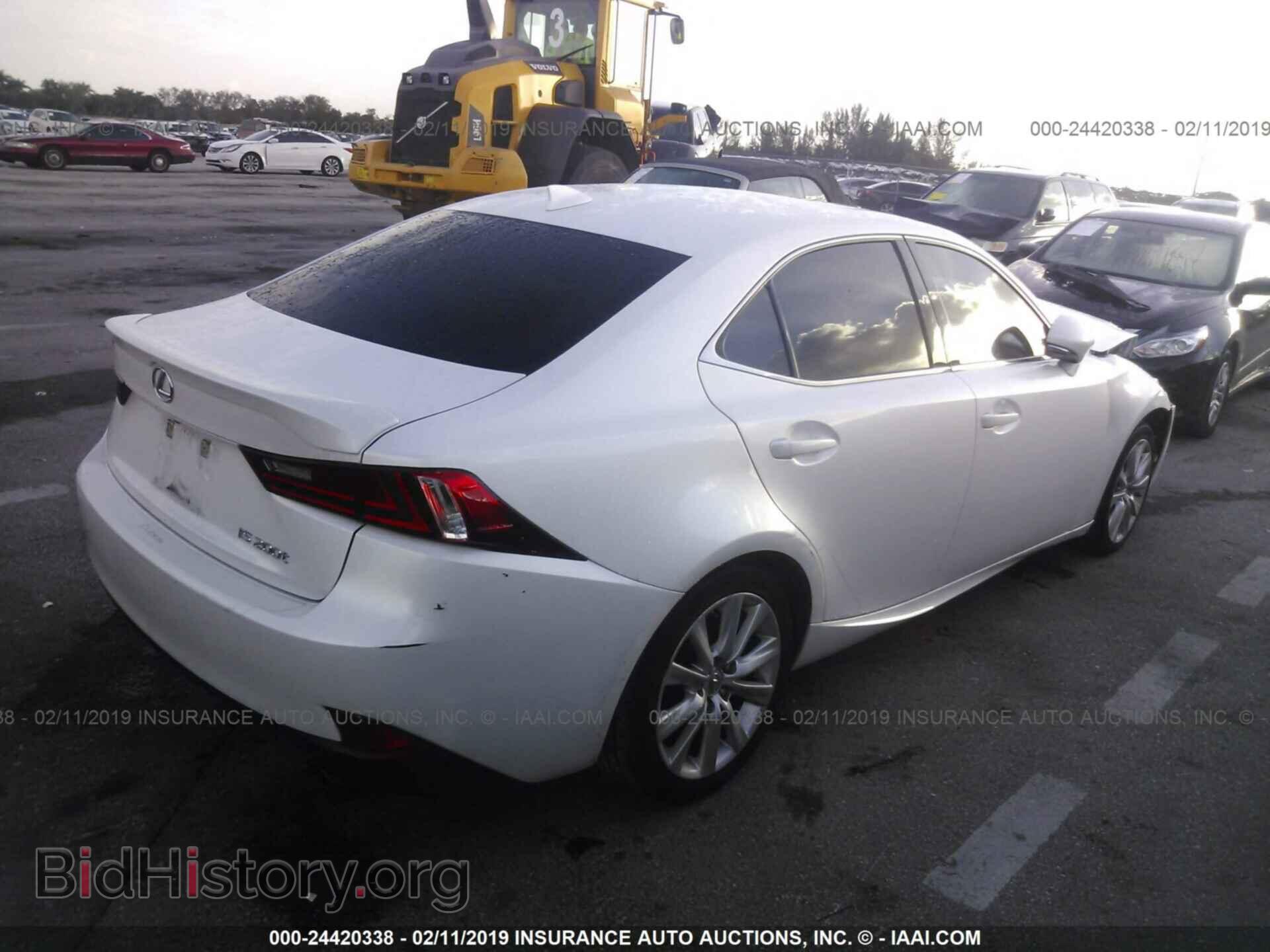2016 LEXUS IS - VIN: JTHBA1D21G5017747 - Фото 4