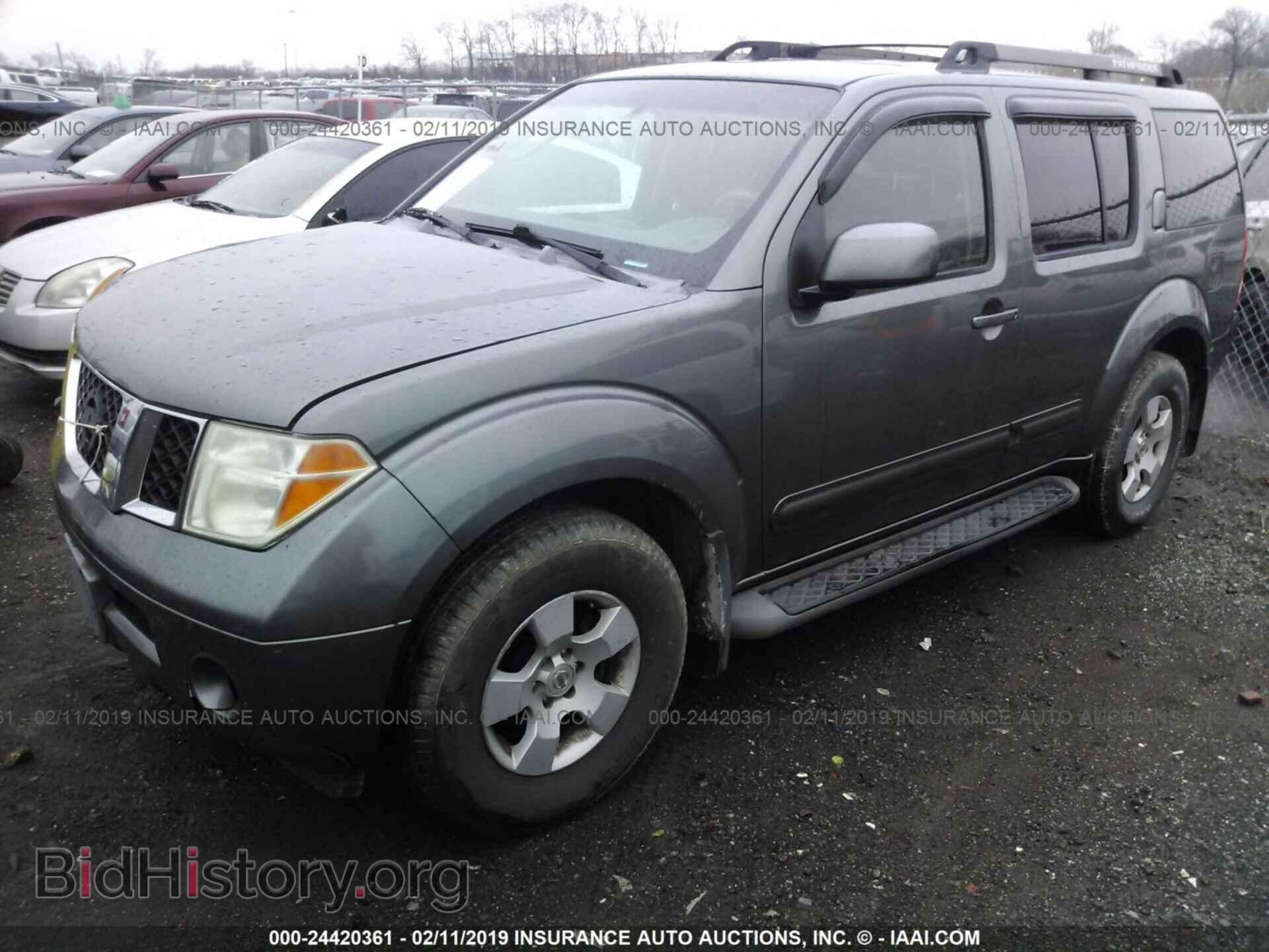 2007 NISSAN PATHFINDER - VIN: 5N1AR18U87C633616 - Фото 2