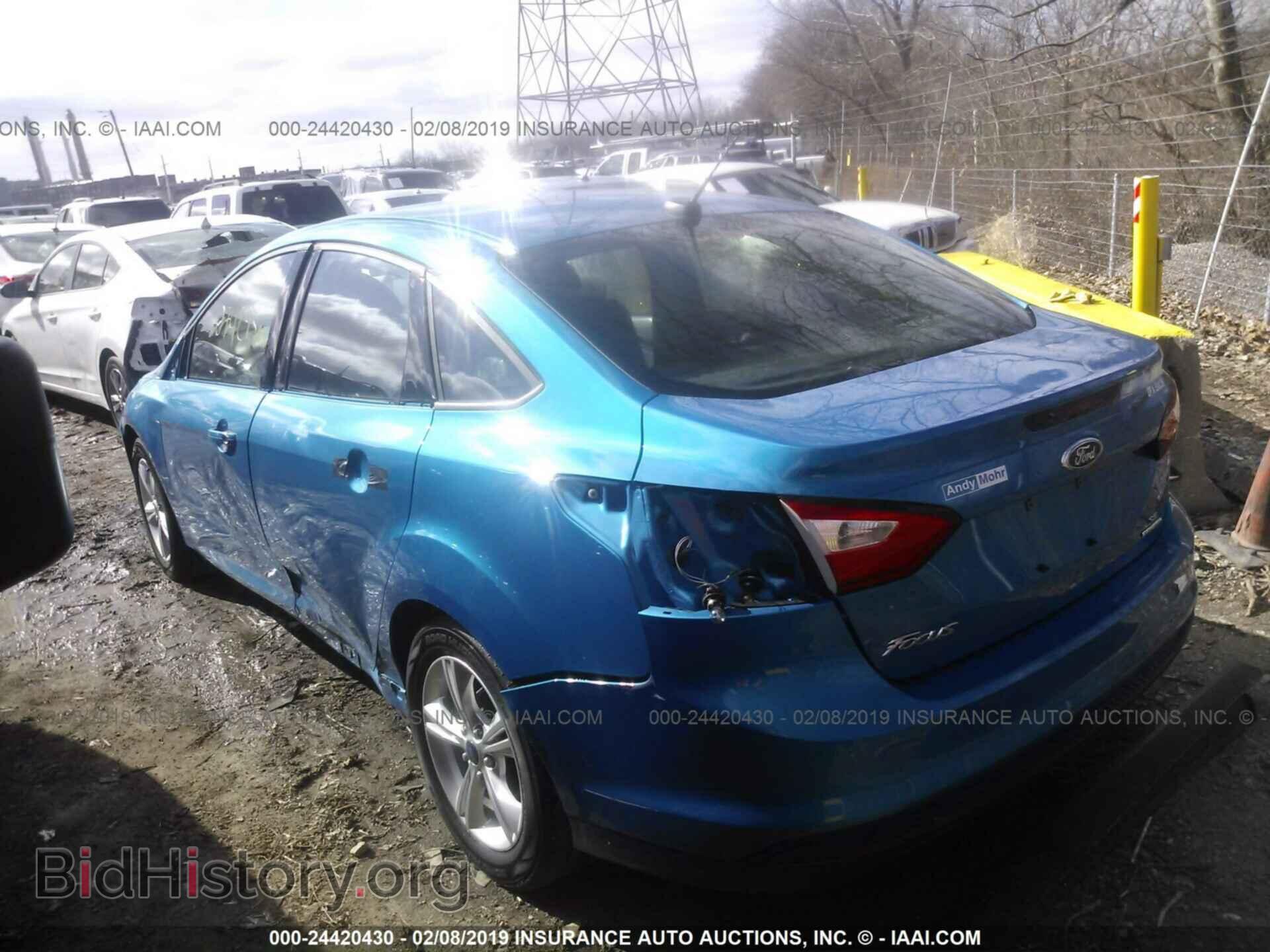 2013 FORD FOCUS - VIN: 1FADP3F24DL361149 - Фото 3