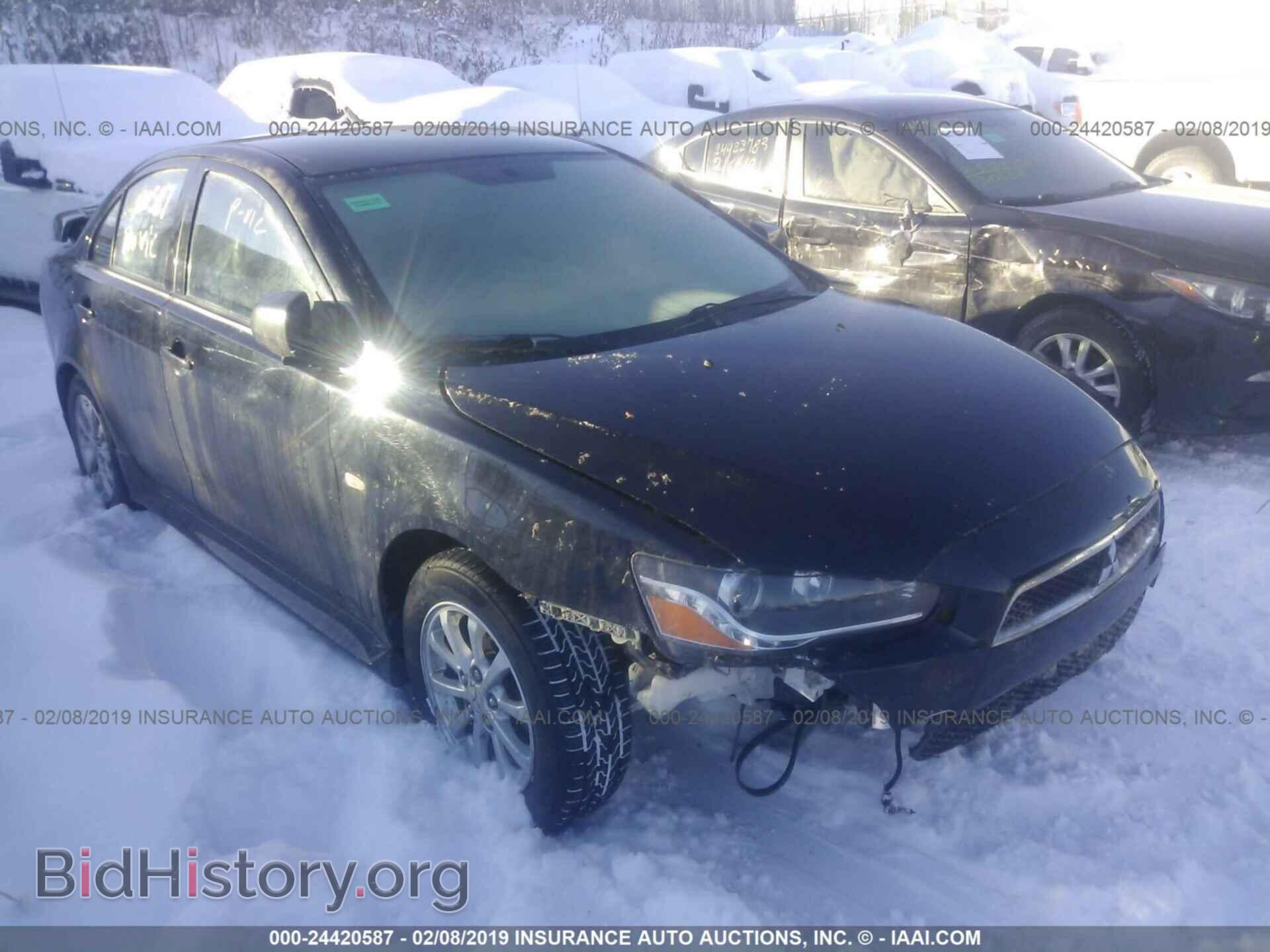 Photo JA32V2FW5CU024825 - MITSUBISHI LANCER 2012