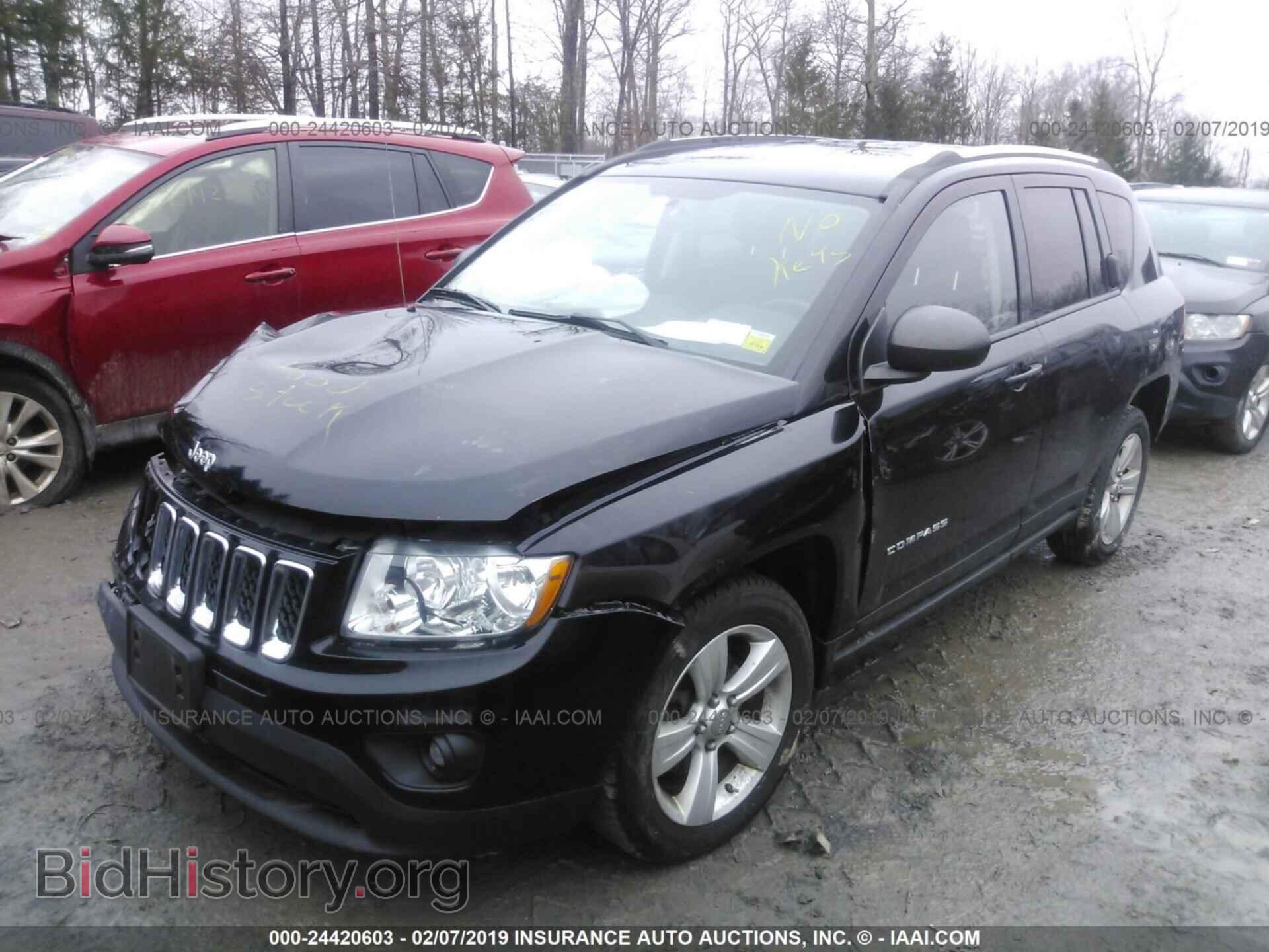 2013 JEEP COMPASS - VIN: 1C4NJDEB5DD101618 - Фото 2